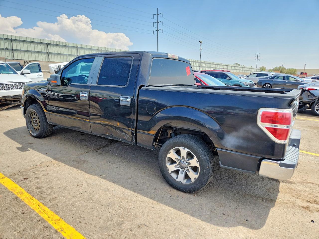 2010 Ford F150 Supercrew Black vin: 1FTEW1C89AFA08253