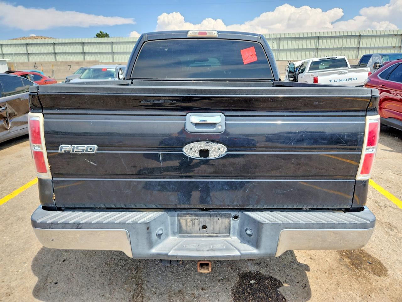 2010 Ford F150 Supercrew Black vin: 1FTEW1C89AFA08253
