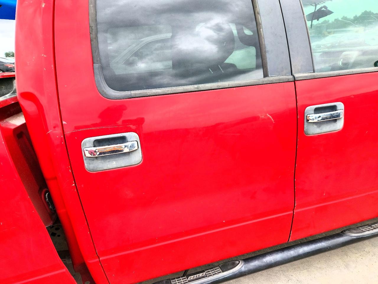 2010 Ford F150 Supercrew Red vin: 1FTEW1C89AFC56485