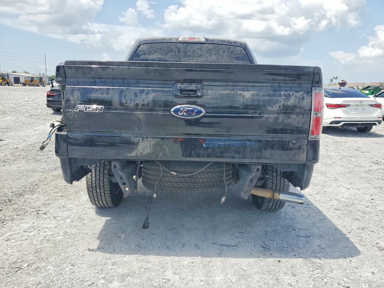 2010 Ford F150 Supercrew Black vin: 1FTEW1C89AKE41479