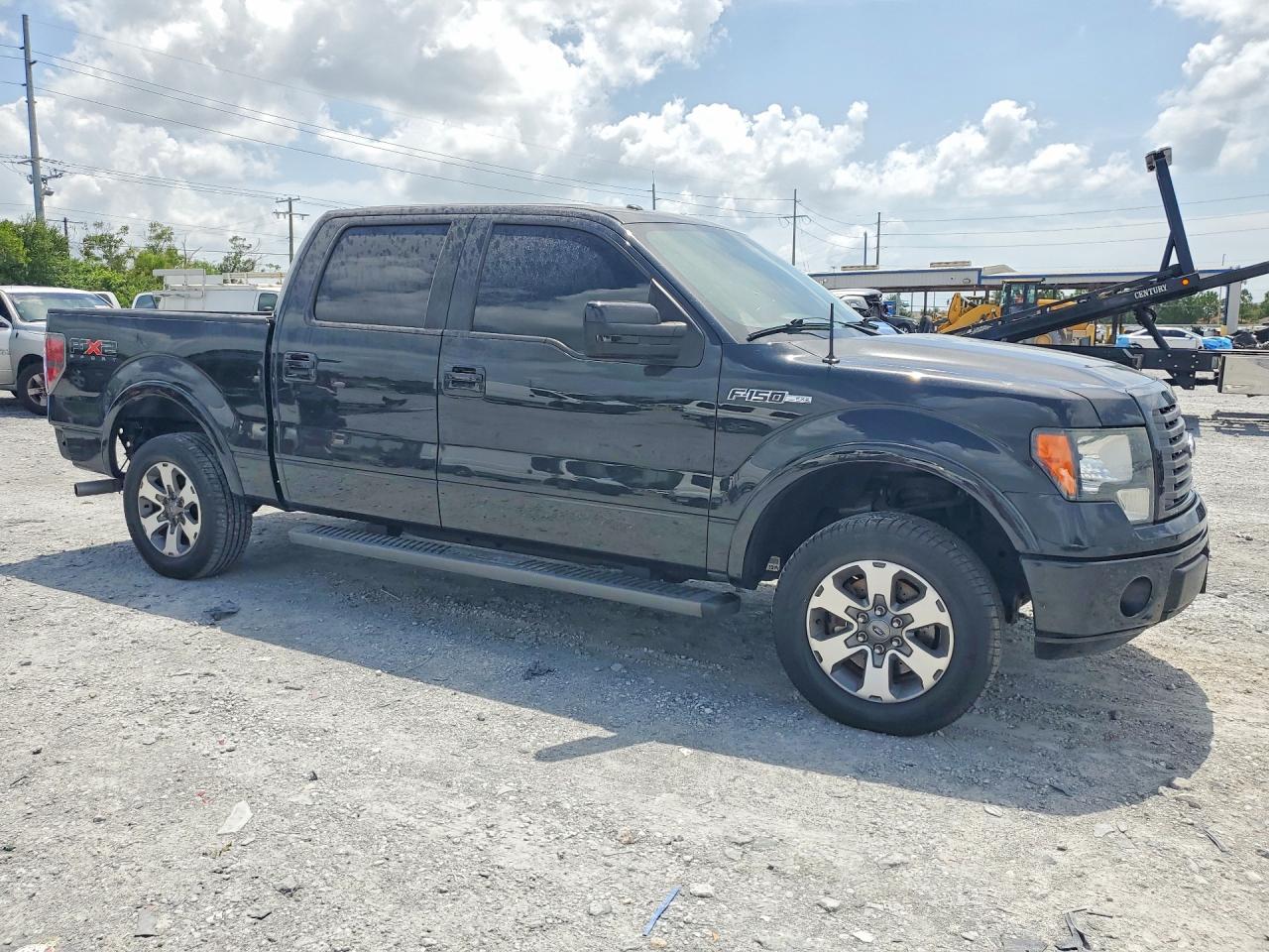 2010 Ford F150 Supercrew Black vin: 1FTEW1C89AKE41479