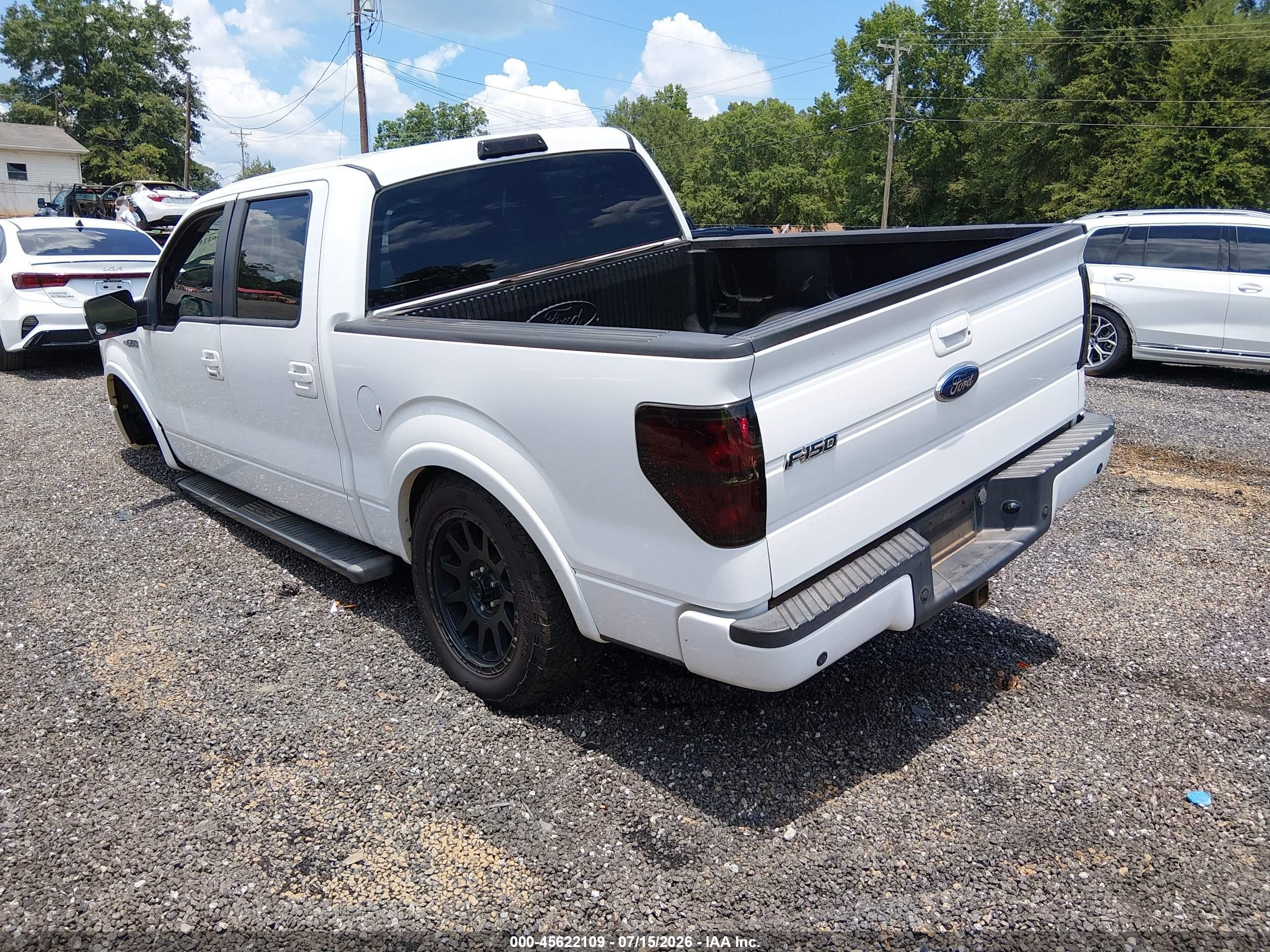 2010 Ford F-150 Fx2 Sport/xl/xlt White vin: 1FTEW1C89AKE48139