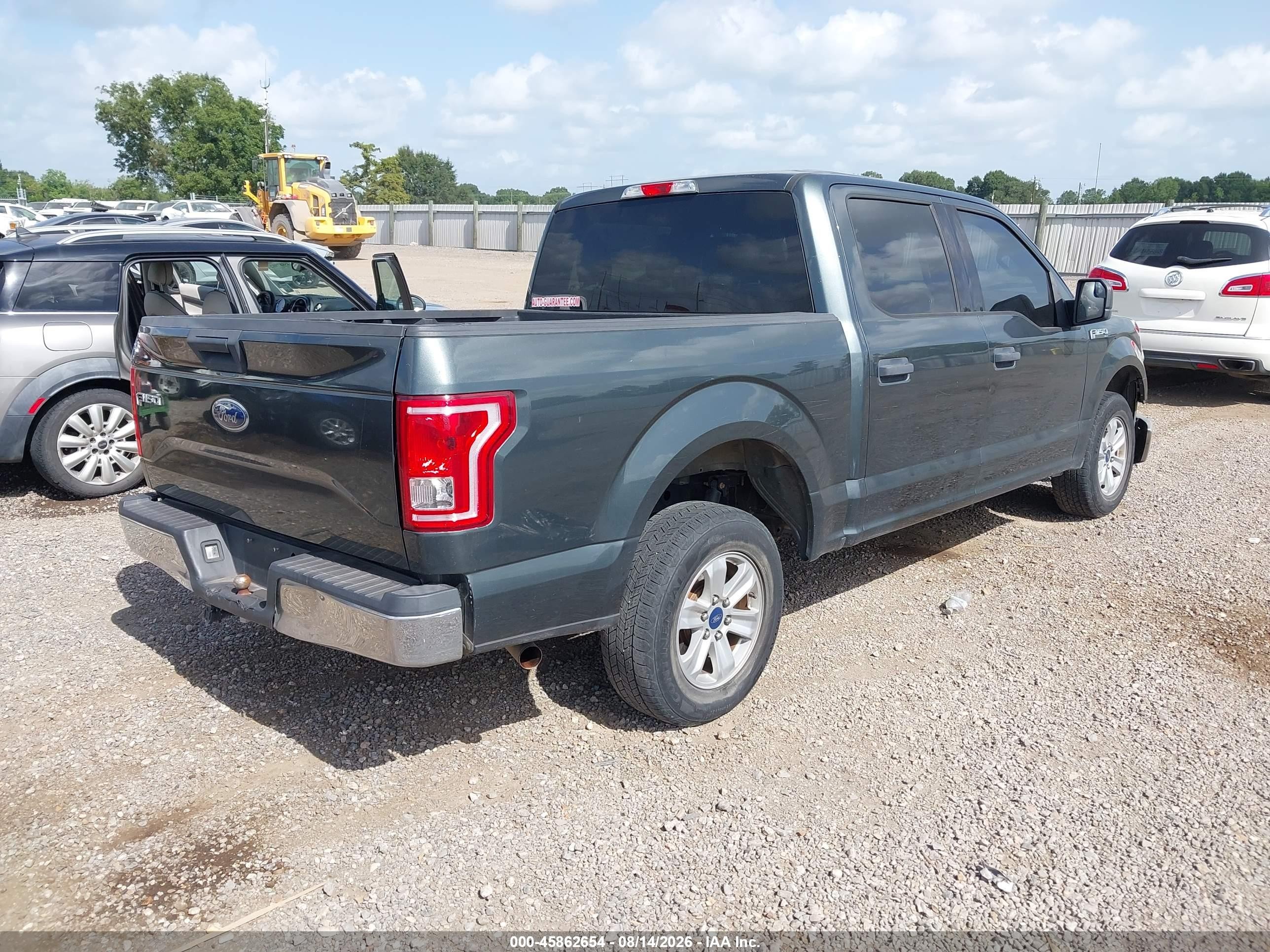2015 Ford F-150 Xlt Gray vin: 1FTEW1C89FKD03142