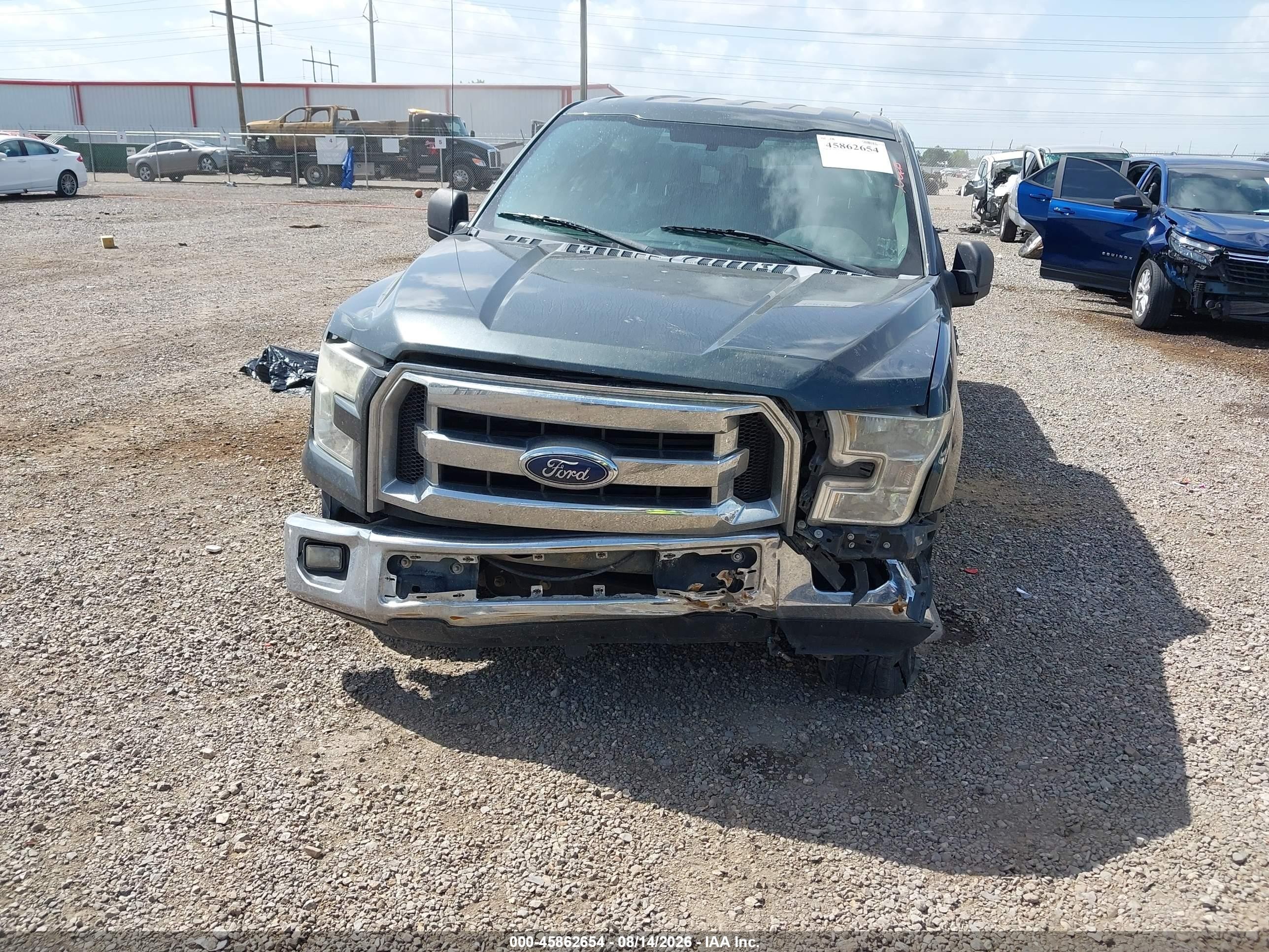 2015 Ford F-150 Xlt Gray vin: 1FTEW1C89FKD03142