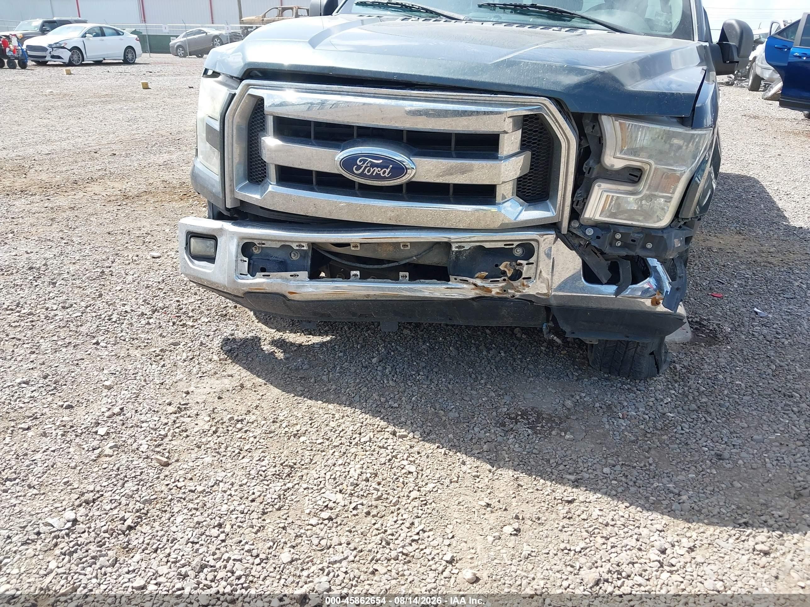 2015 Ford F-150 Xlt Gray vin: 1FTEW1C89FKD03142