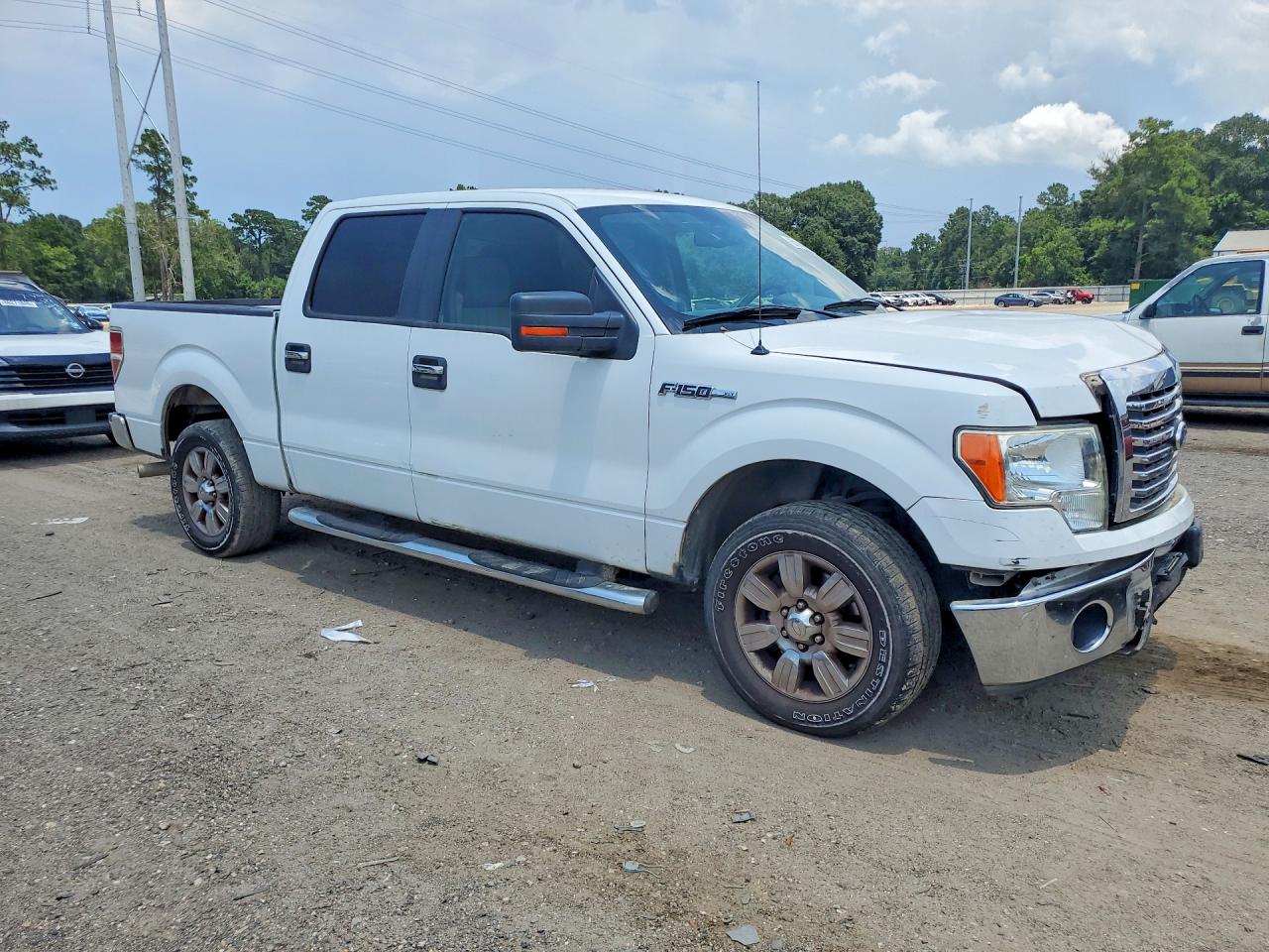 2010 Ford F150 Supercrew White vin: 1FTEW1C8XAFA78294