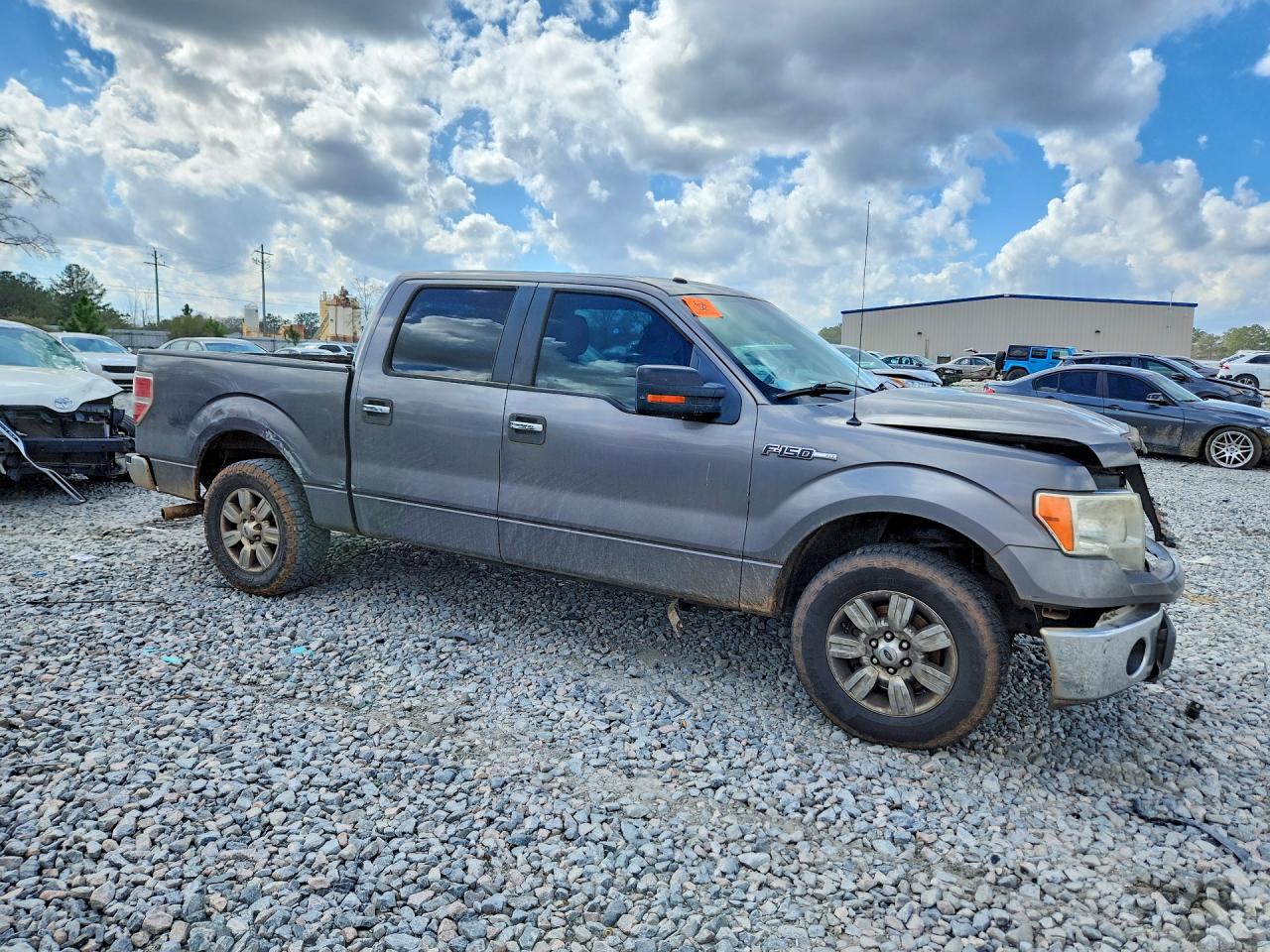 2010 Ford F150 Supercrew Серый vin: 1FTEW1C8XAFC70475