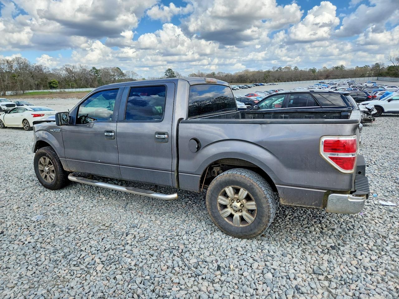2010 Ford F150 Supercrew Серый vin: 1FTEW1C8XAFC70475