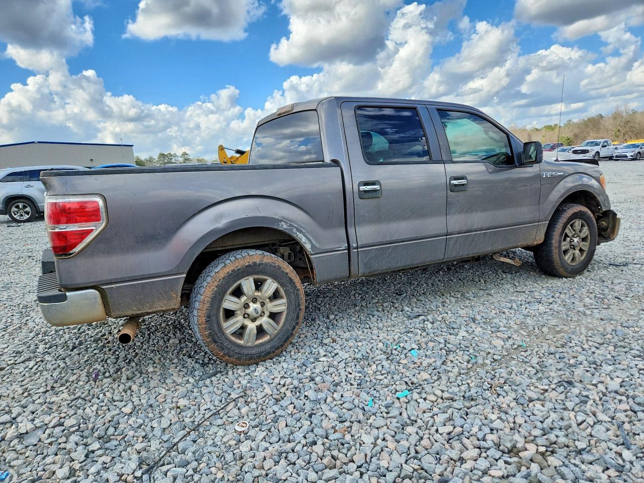 2010 Ford F150 Supercrew Серый vin: 1FTEW1C8XAFC70475