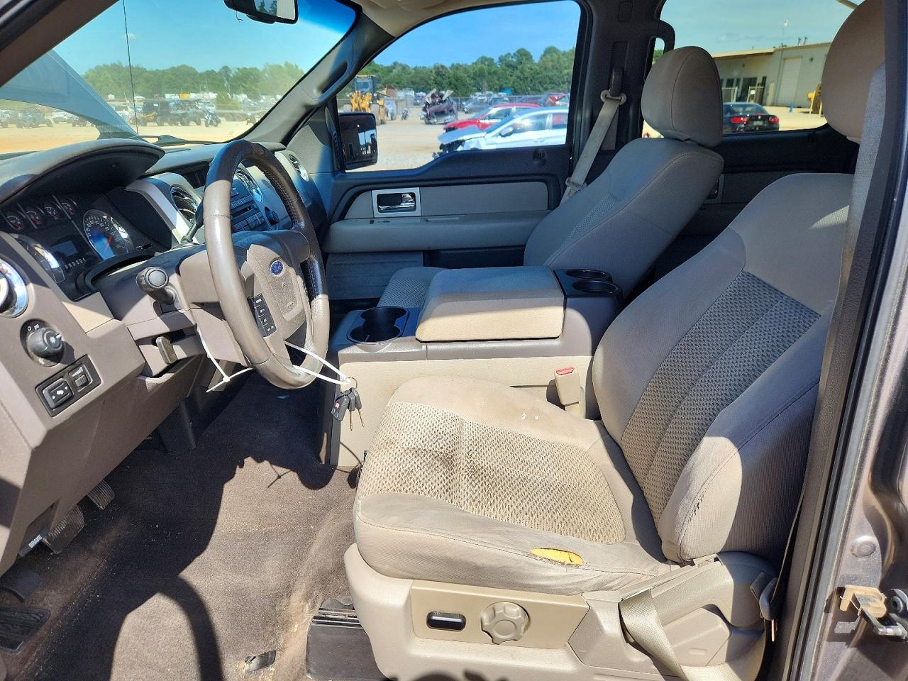 2010 Ford F150 Supercrew Gray vin: 1FTEW1C8XAFD08433