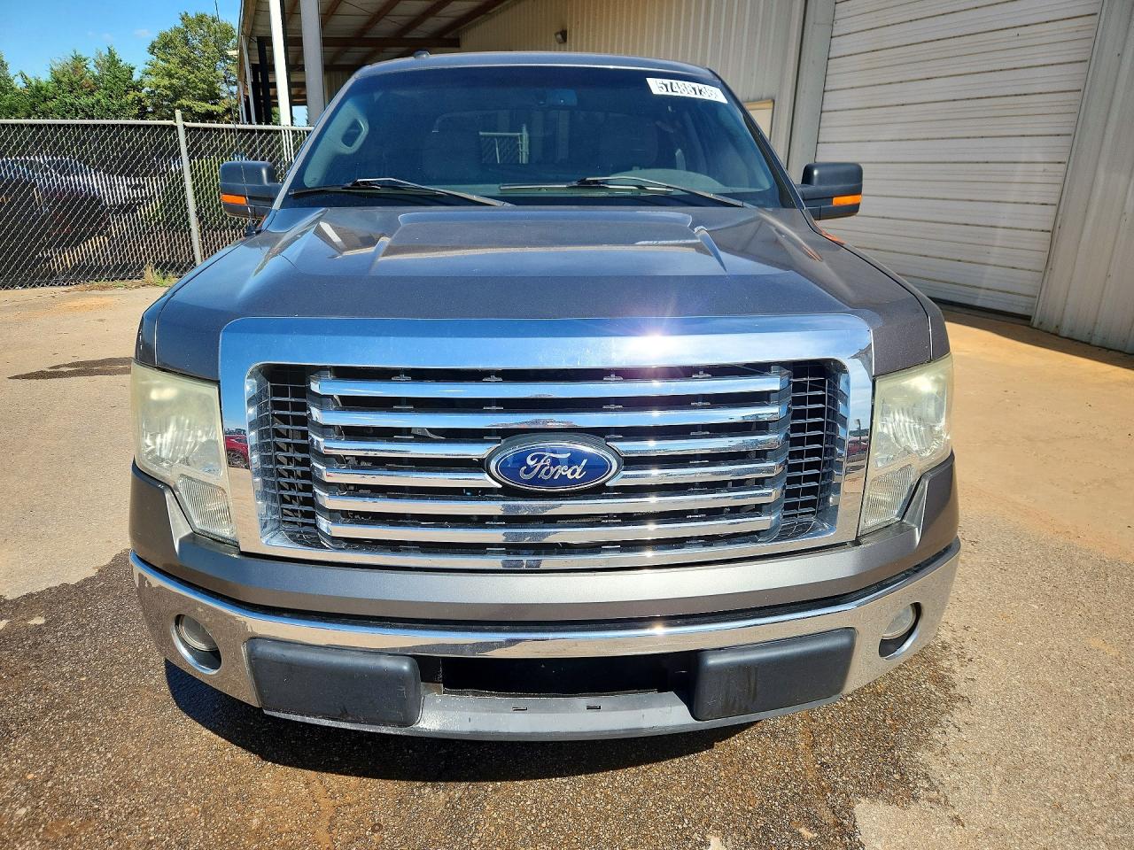 2010 Ford F150 Supercrew Gray vin: 1FTEW1C8XAFD08433