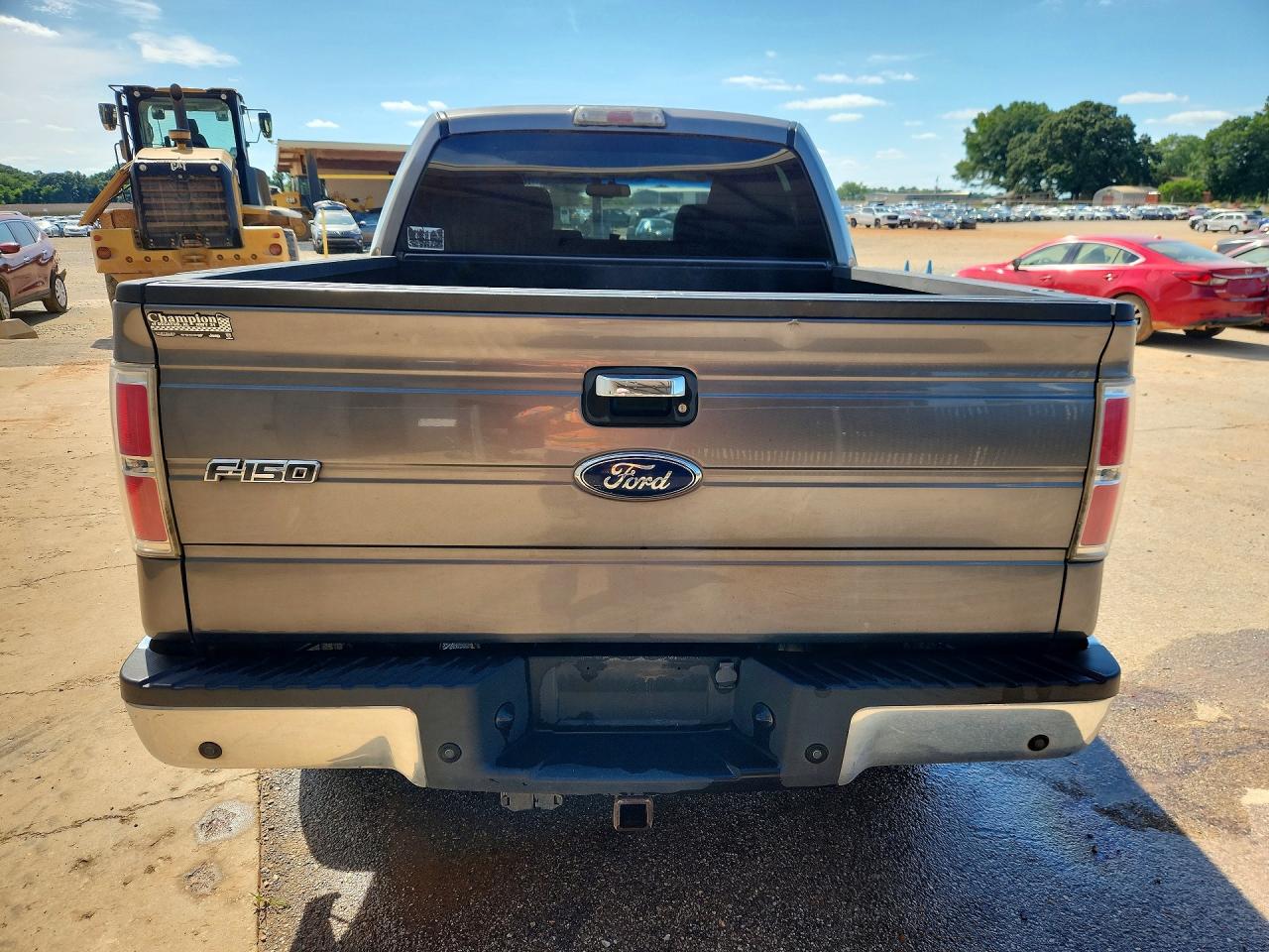 2010 Ford F150 Supercrew Gray vin: 1FTEW1C8XAFD08433