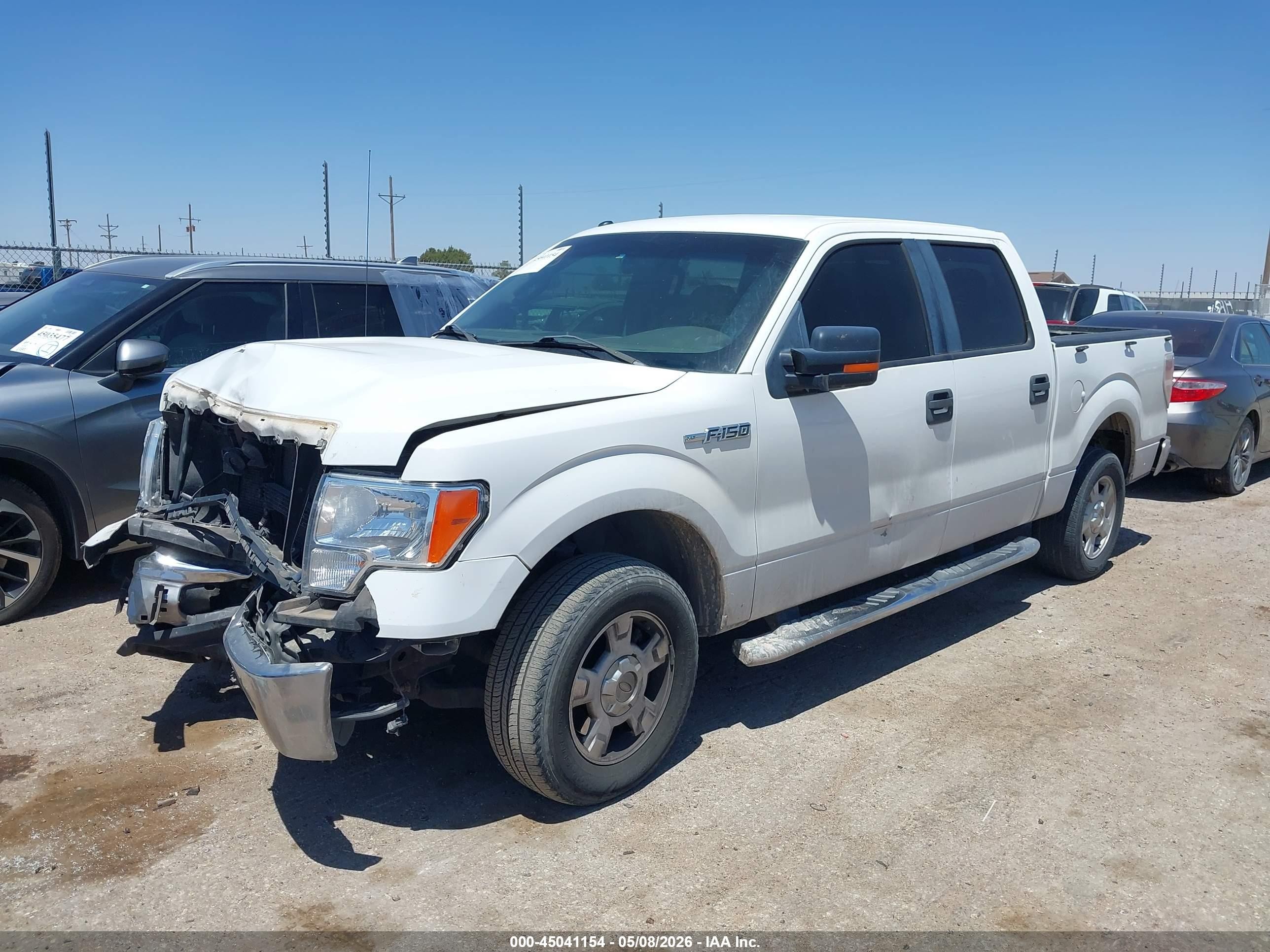 2010 Ford F-150 Fx2 Sport/xl/xlt White vin: 1FTEW1C8XAFD32604