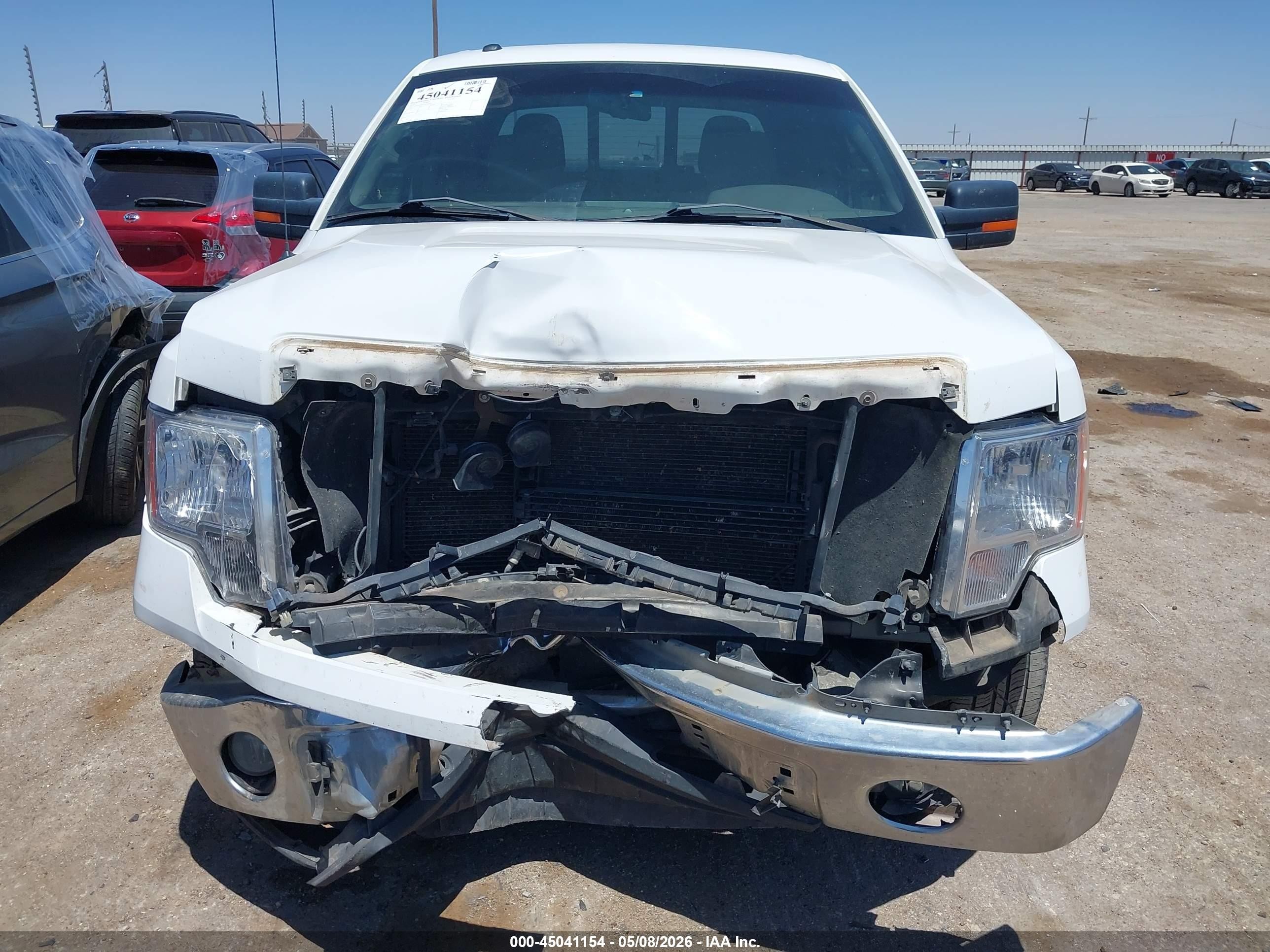 2010 Ford F-150 Fx2 Sport/xl/xlt White vin: 1FTEW1C8XAFD32604