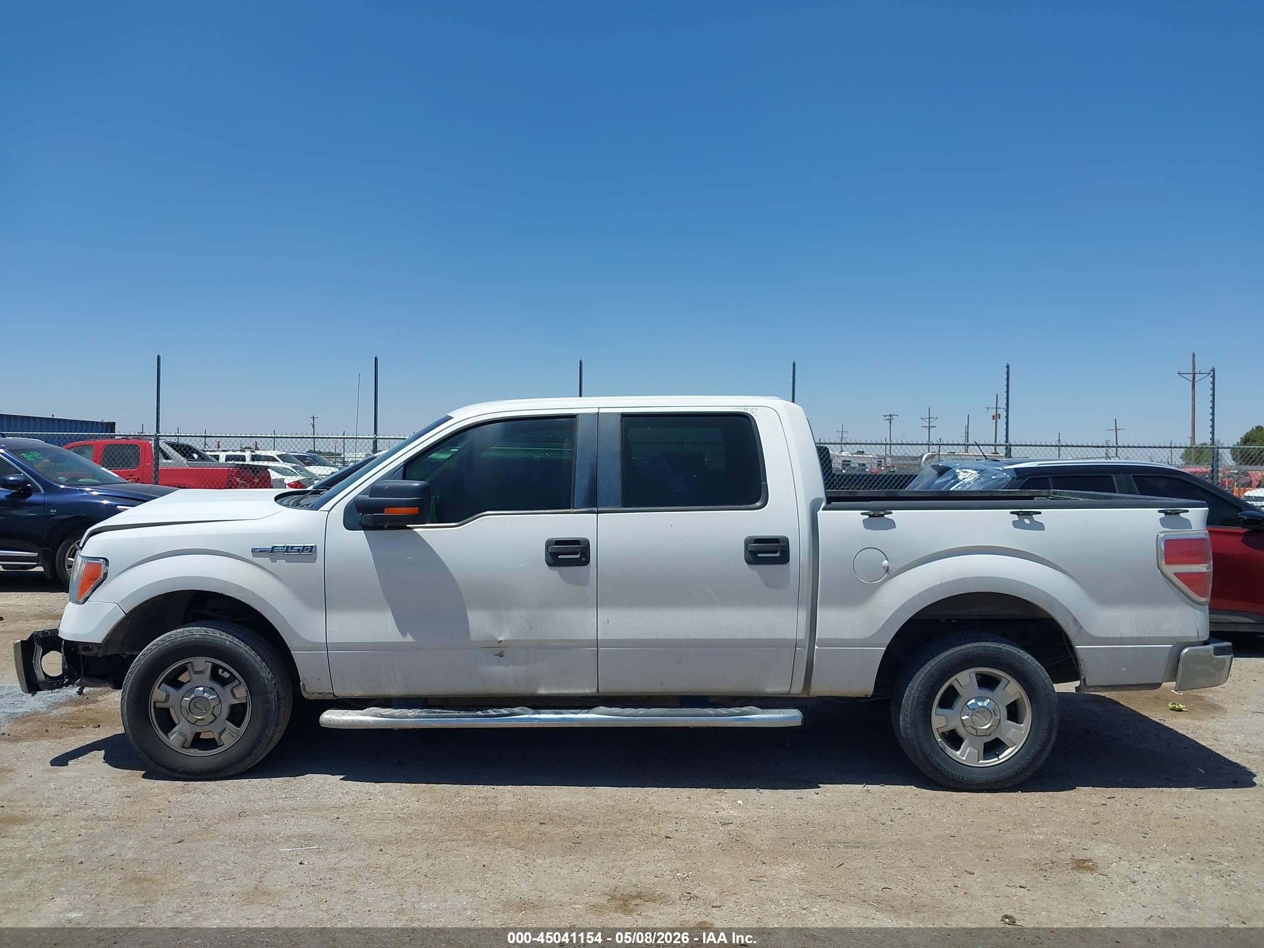 2010 Ford F-150 Fx2 Sport/xl/xlt White vin: 1FTEW1C8XAFD32604