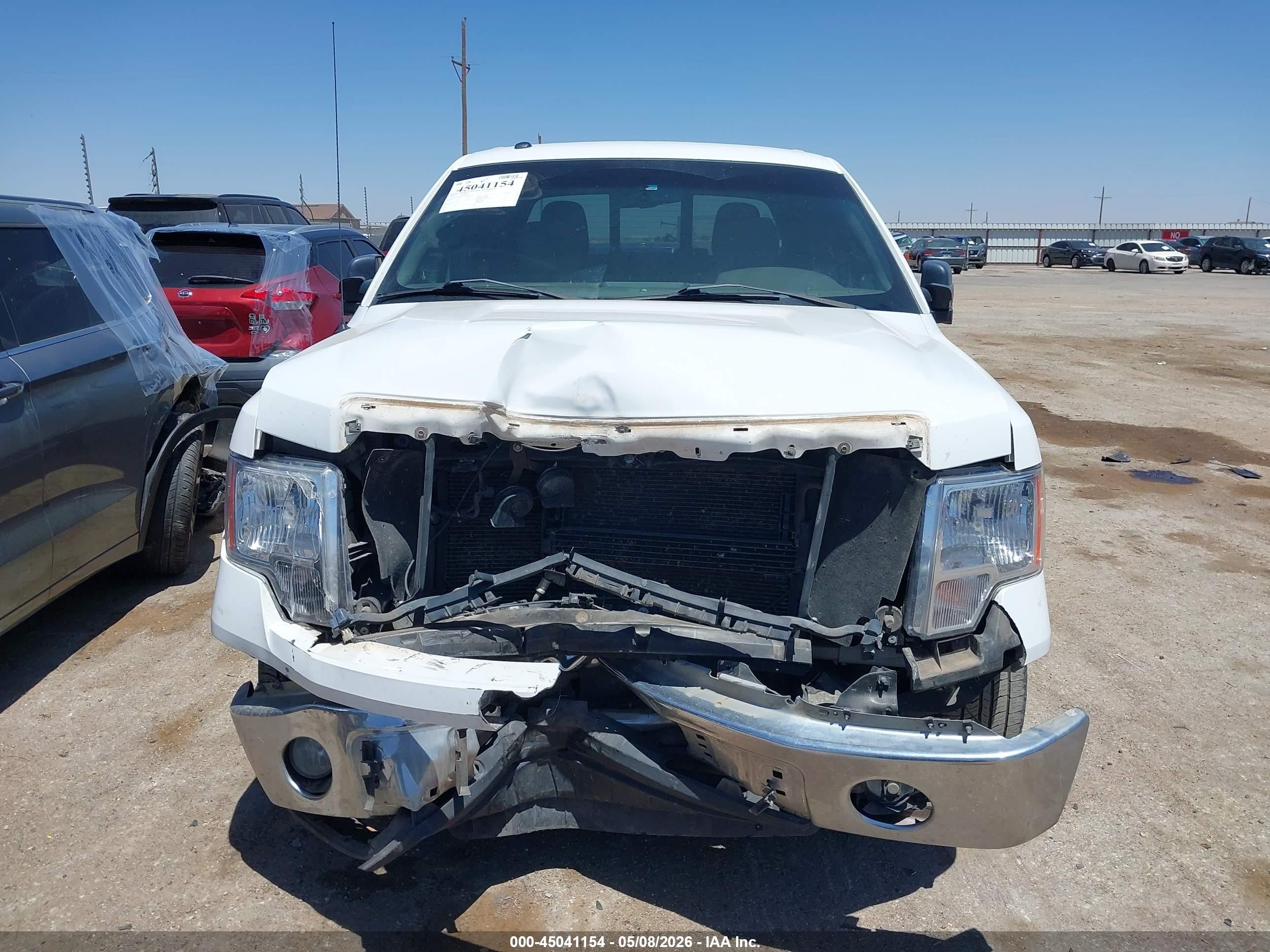 2010 Ford F-150 Fx2 Sport/xl/xlt White vin: 1FTEW1C8XAFD32604