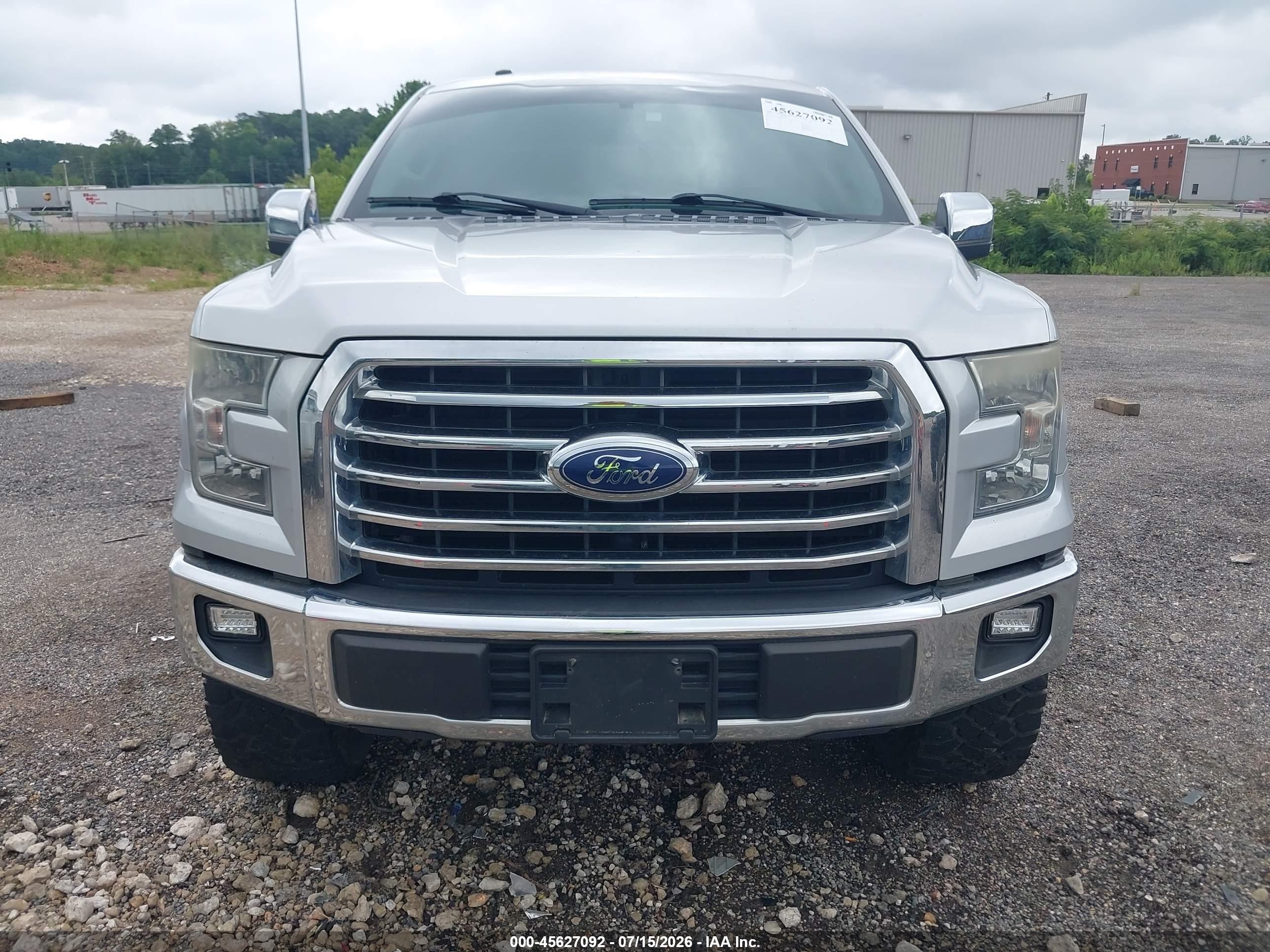 2015 Ford F-150 Xlt Silver vin: 1FTEW1C8XFFD02719