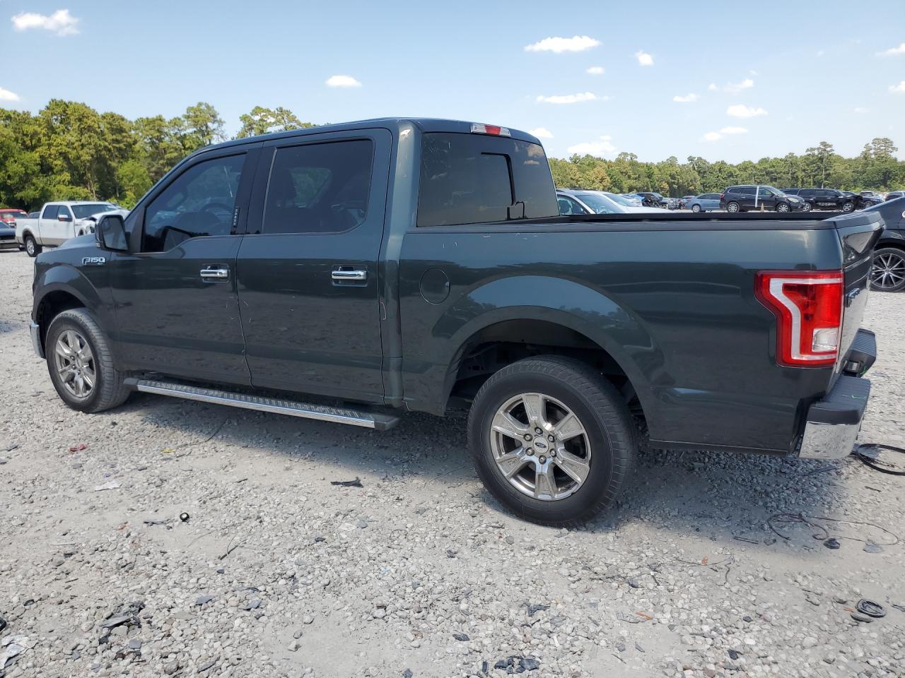 2015 Ford F150 Supercrew Gray vin: 1FTEW1C8XFKE20194