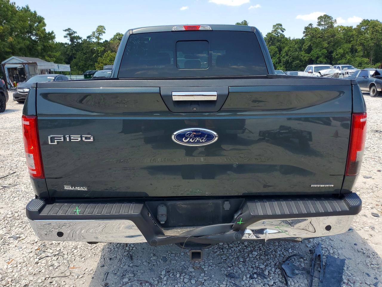 2015 Ford F150 Supercrew Gray vin: 1FTEW1C8XFKE20194