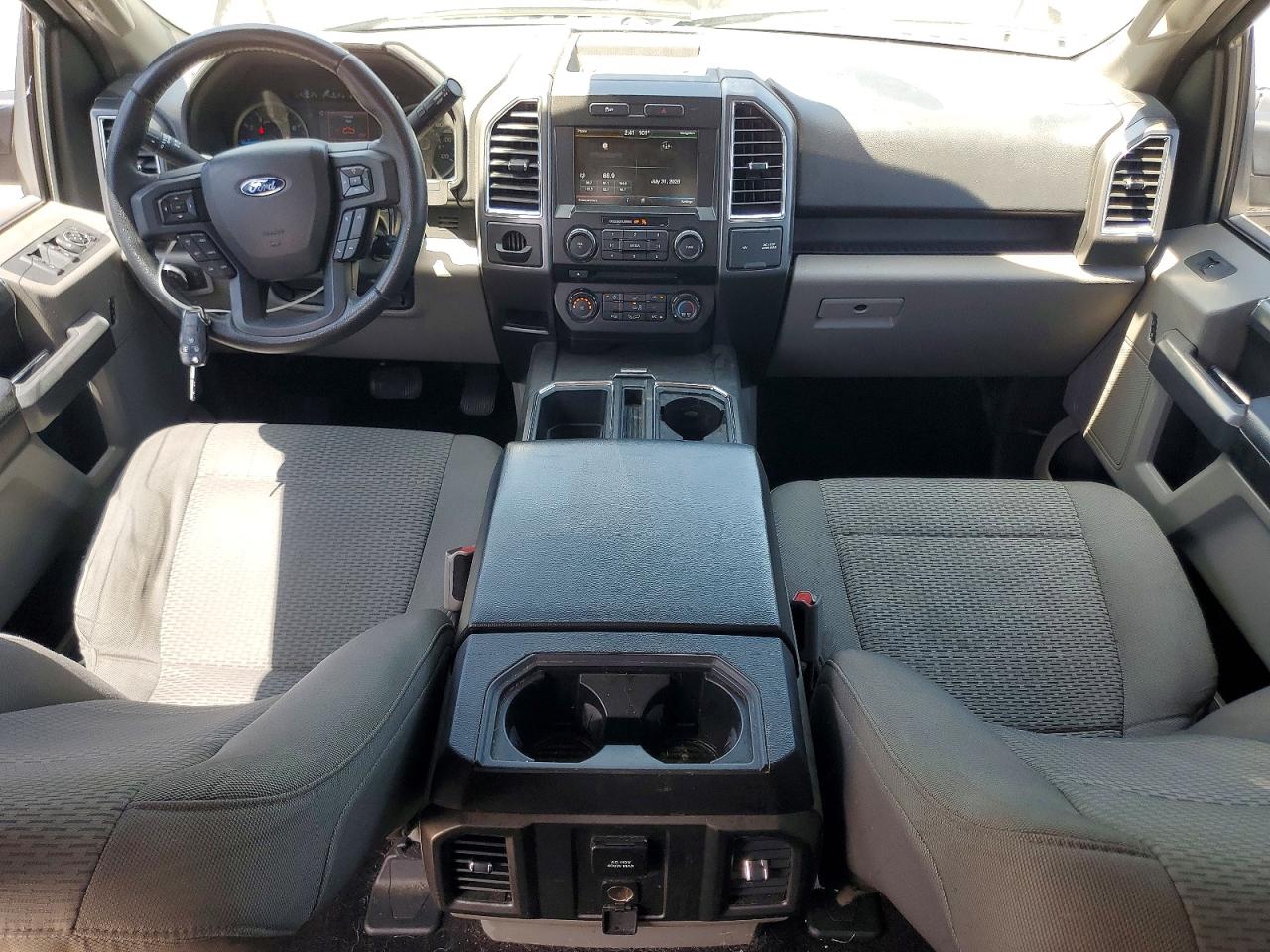 2015 Ford F150 Supercrew Gray vin: 1FTEW1C8XFKE20194