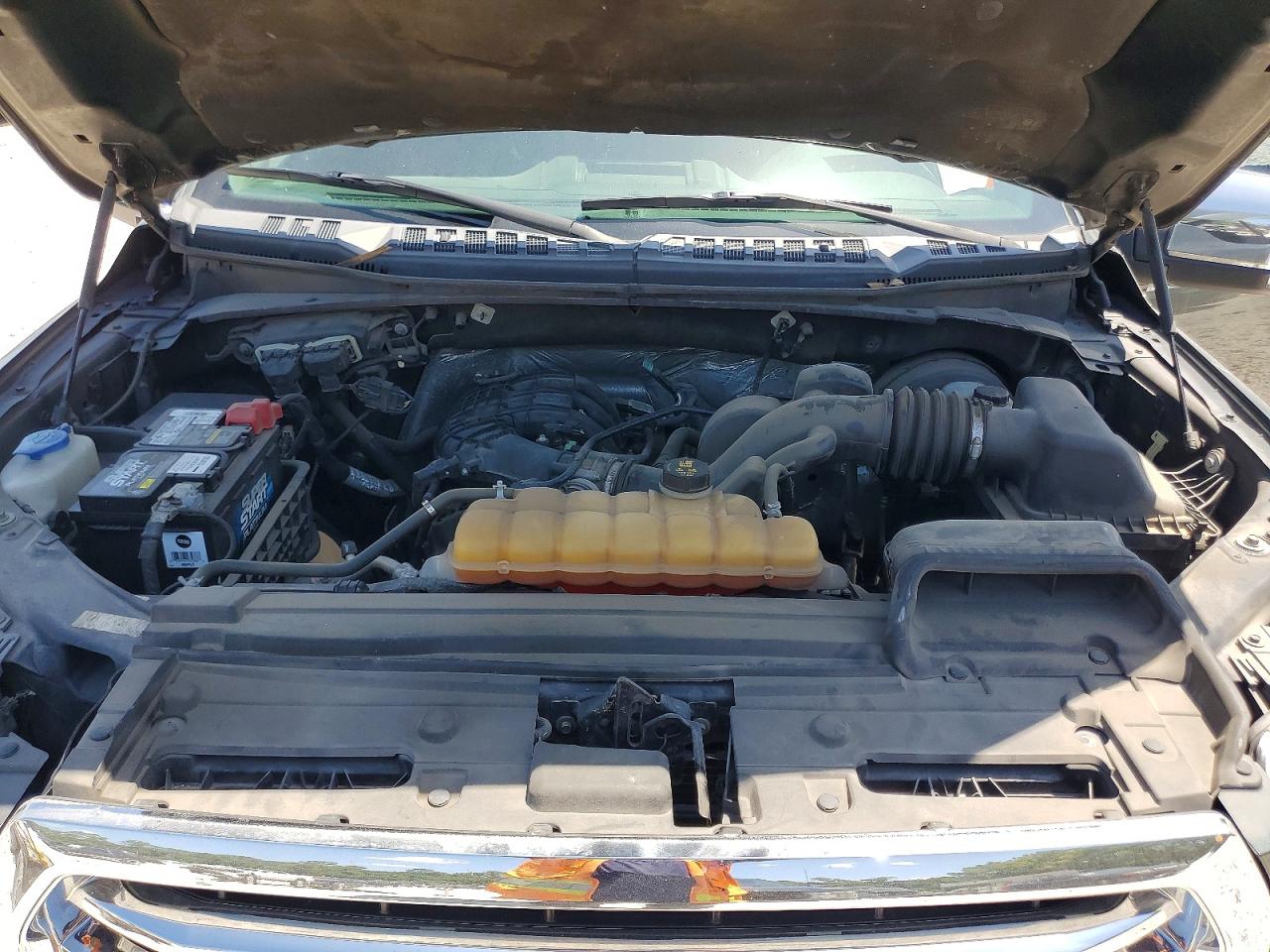 2015 Ford F150 Supercrew Gray vin: 1FTEW1C8XFKE20194