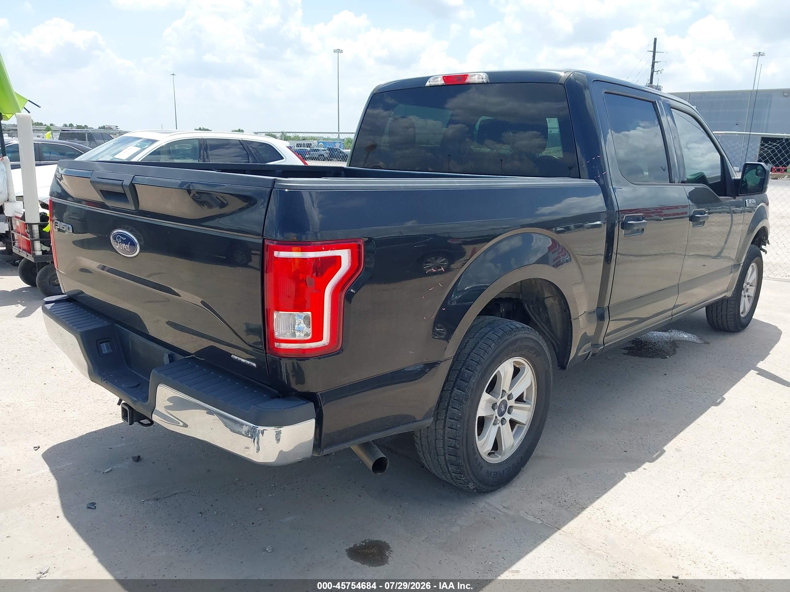 2015 Ford F-150 Xlt Black vin: 1FTEW1C8XFKF01292
