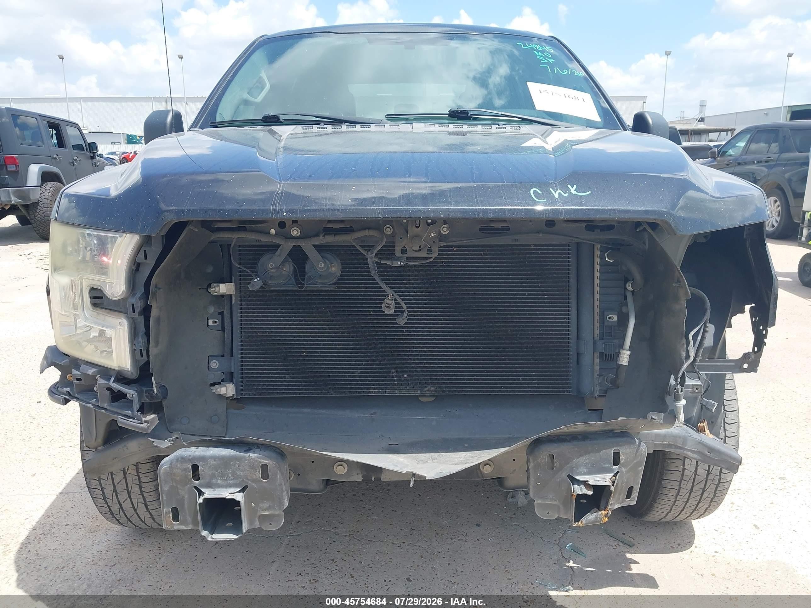2015 Ford F-150 Xlt Black vin: 1FTEW1C8XFKF01292