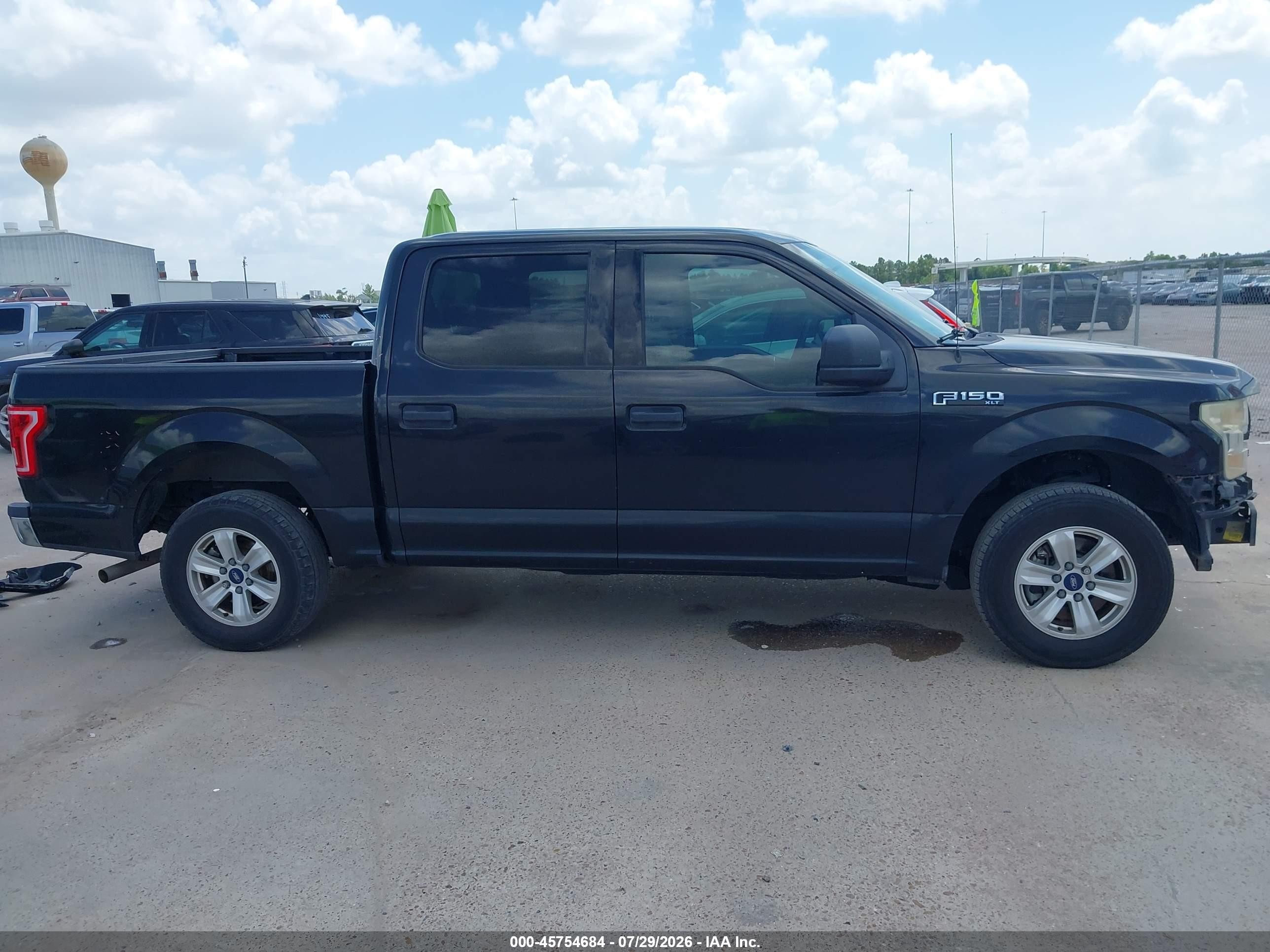 2015 Ford F-150 Xlt Black vin: 1FTEW1C8XFKF01292
