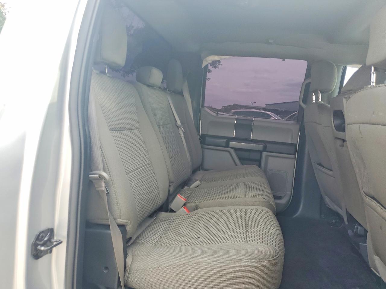 2018 Ford F150 Supercrew Silver vin: 1FTEW1CB0JFC47489