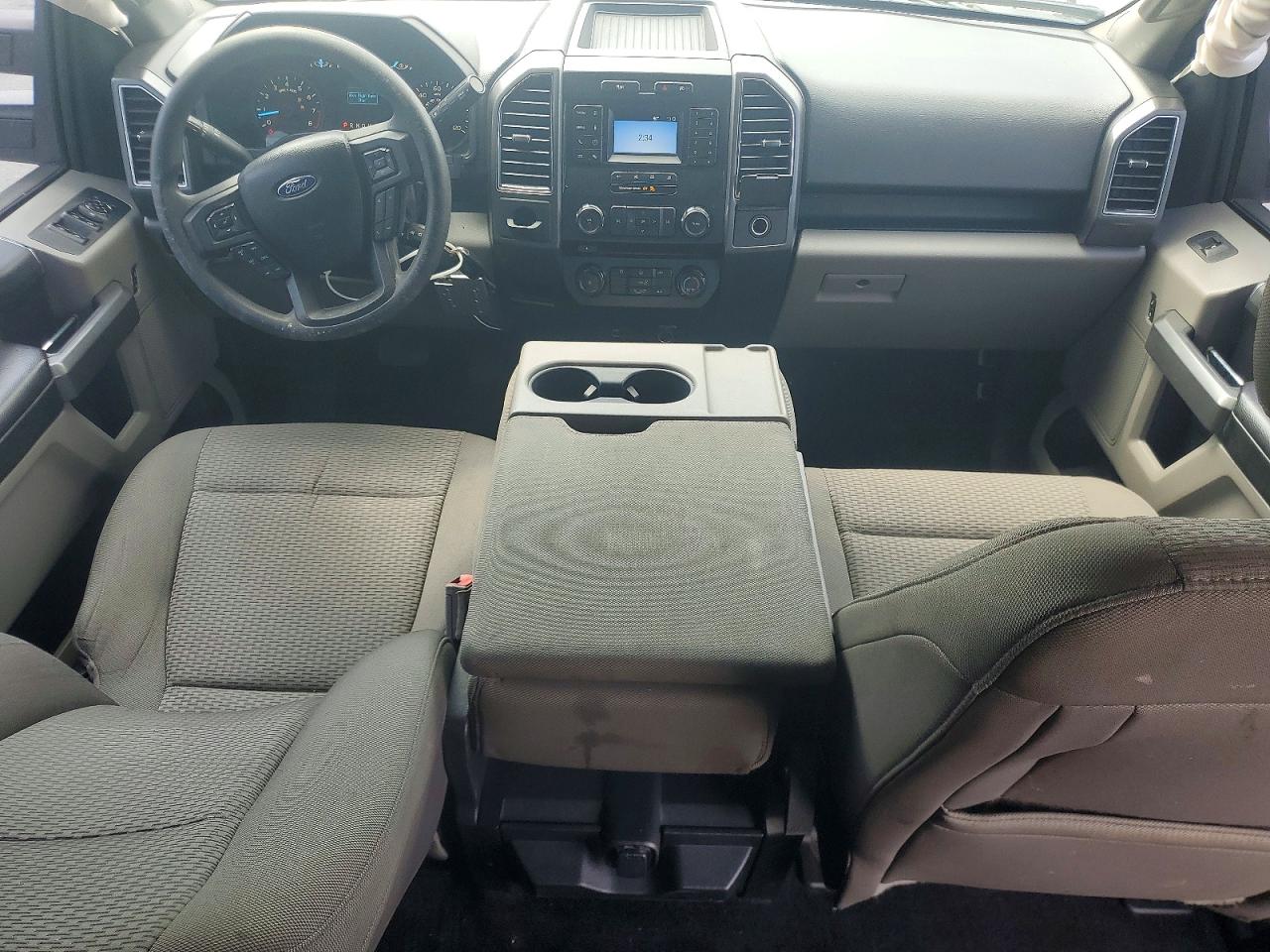 2018 Ford F150 Supercrew Silver vin: 1FTEW1CB0JFC47489