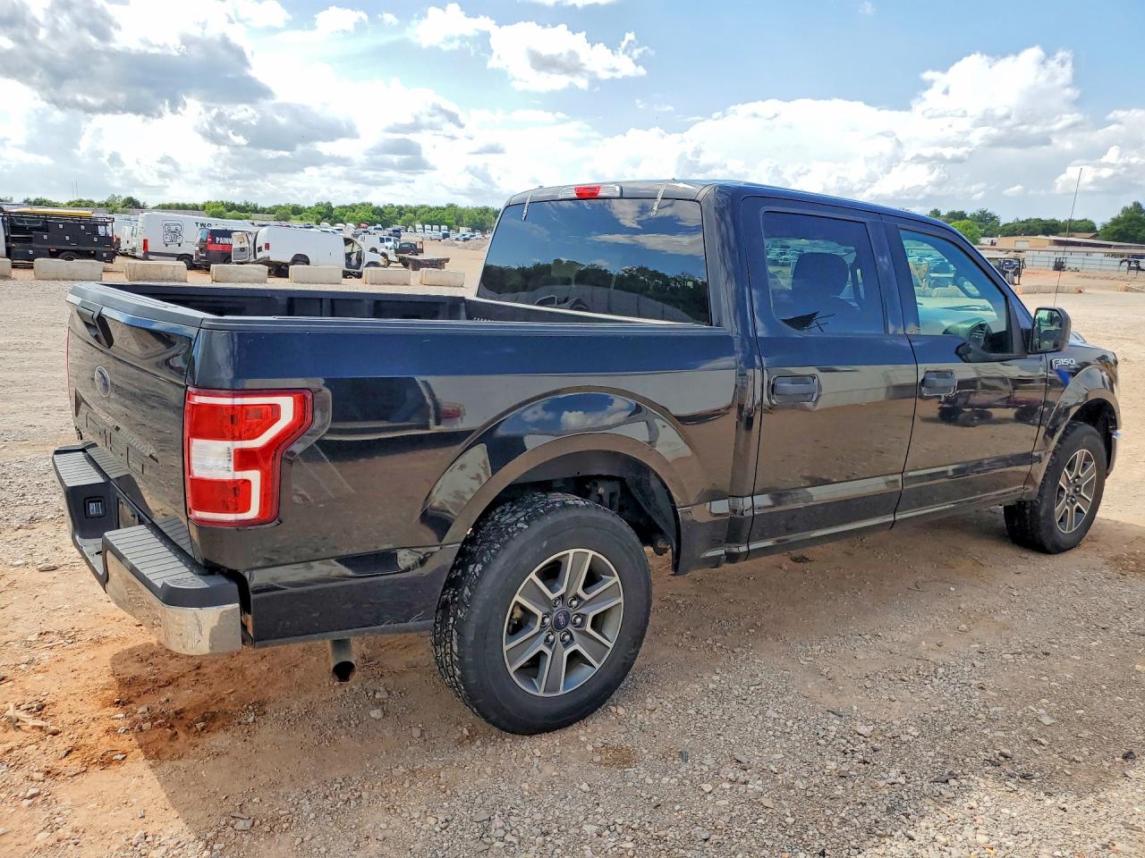 2018 Ford F150 Supercrew Черный vin: 1FTEW1CB4JFD16197