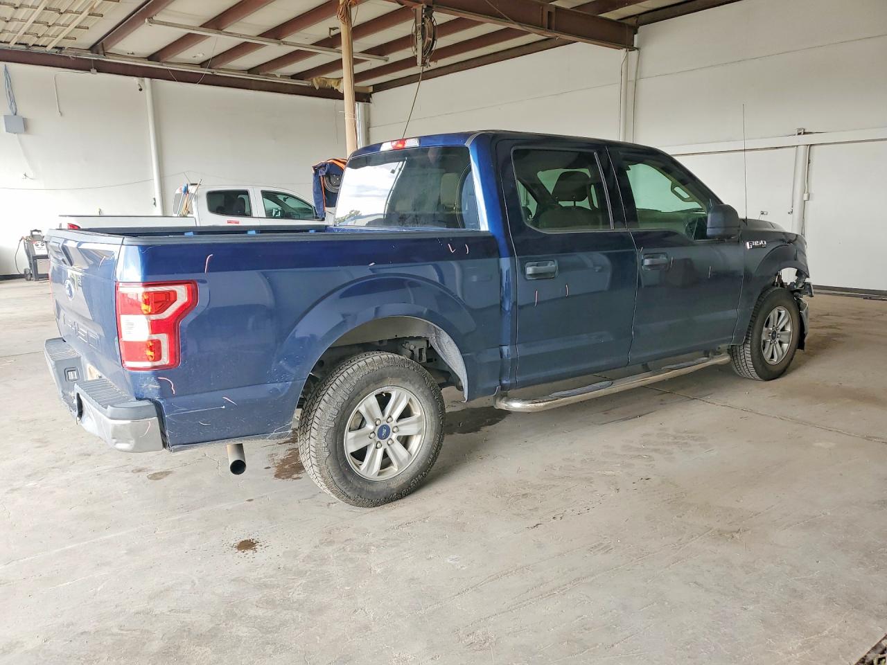 2018 Ford F150 Supercrew Blue vin: 1FTEW1CB5JKF92721