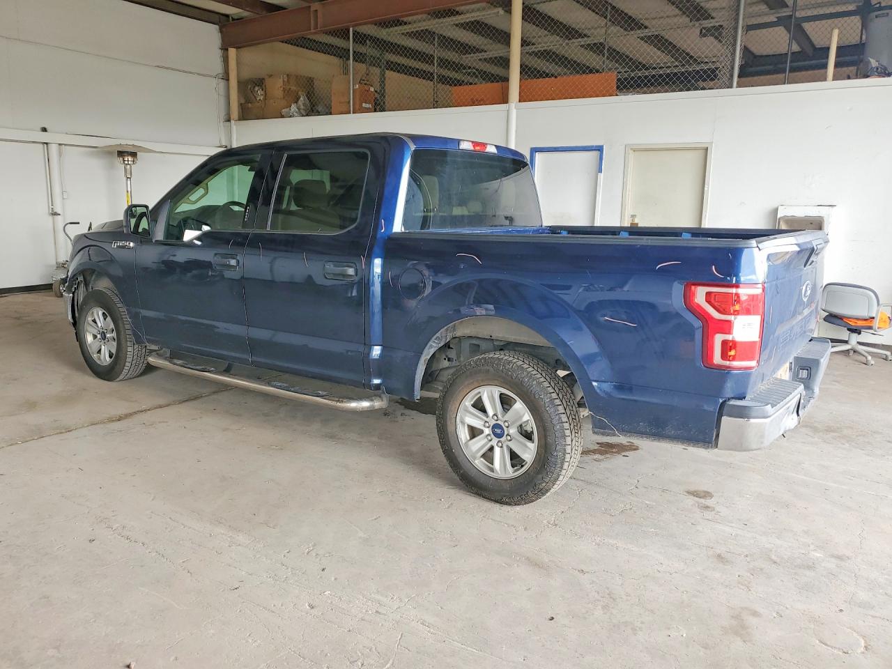 2018 Ford F150 Supercrew Blue vin: 1FTEW1CB5JKF92721