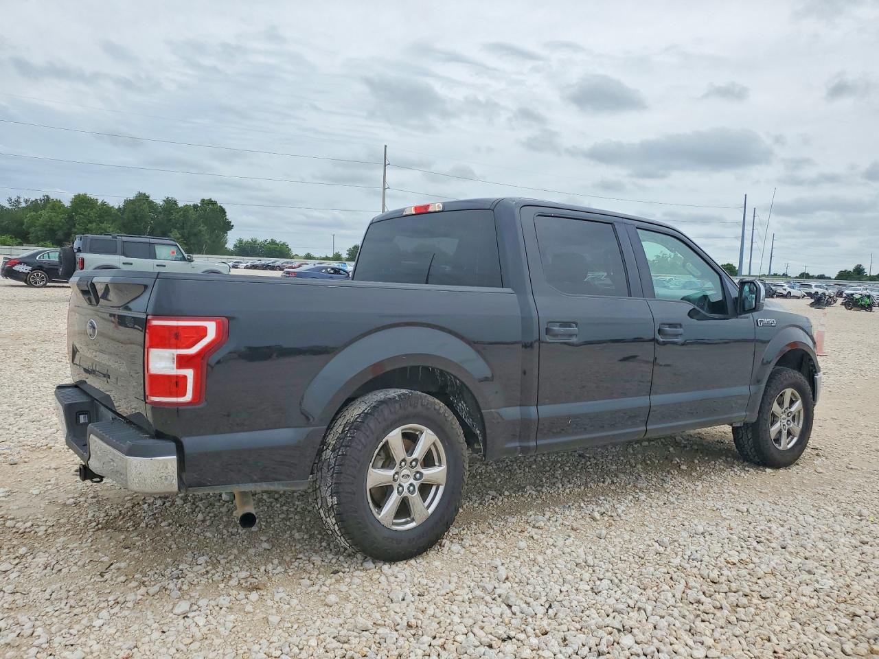 2018 Ford F150 Supercrew Black vin: 1FTEW1CBXJKD36610