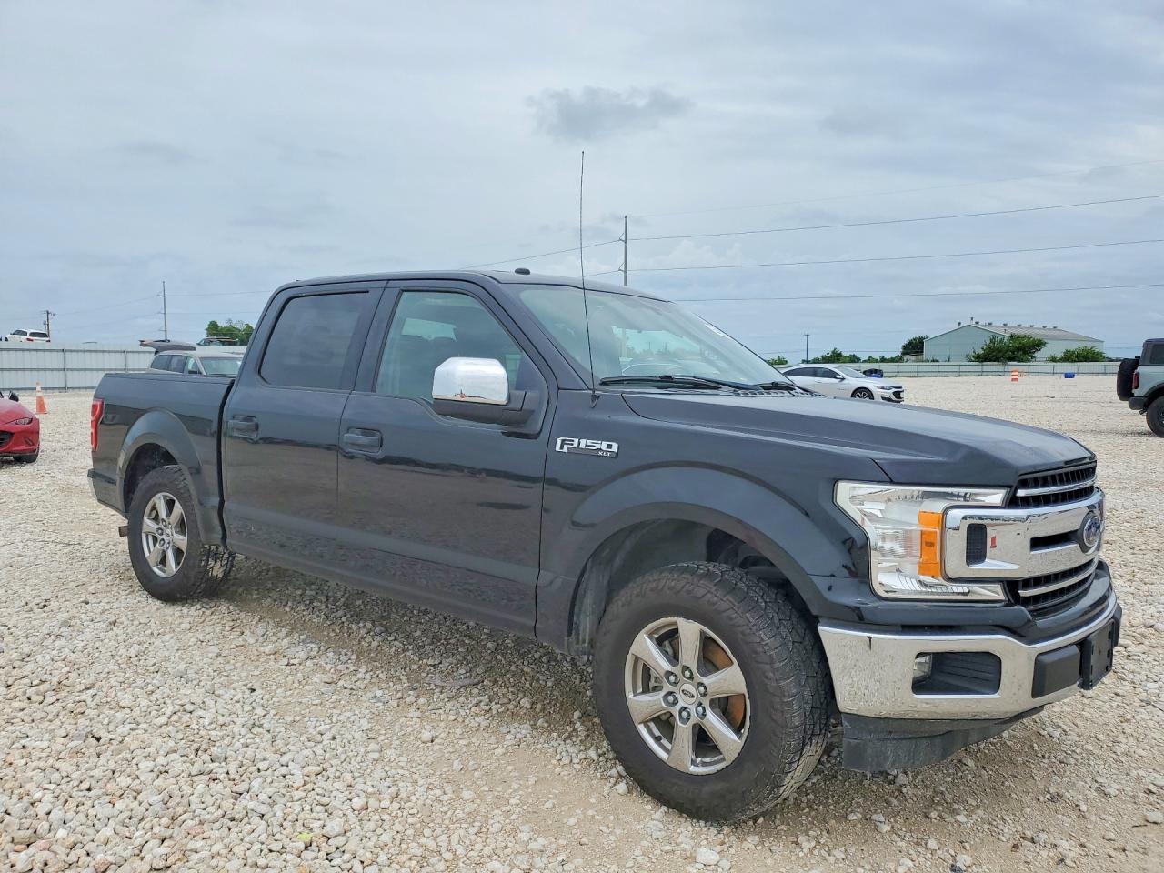 2018 Ford F150 Supercrew Black vin: 1FTEW1CBXJKD36610