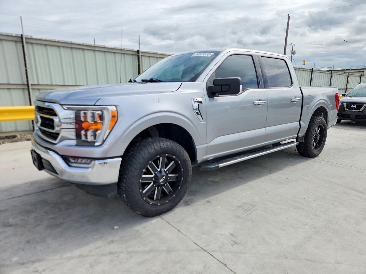 2021 Ford F150 Supercrew Silver vin: 1FTEW1CBXMKD61592