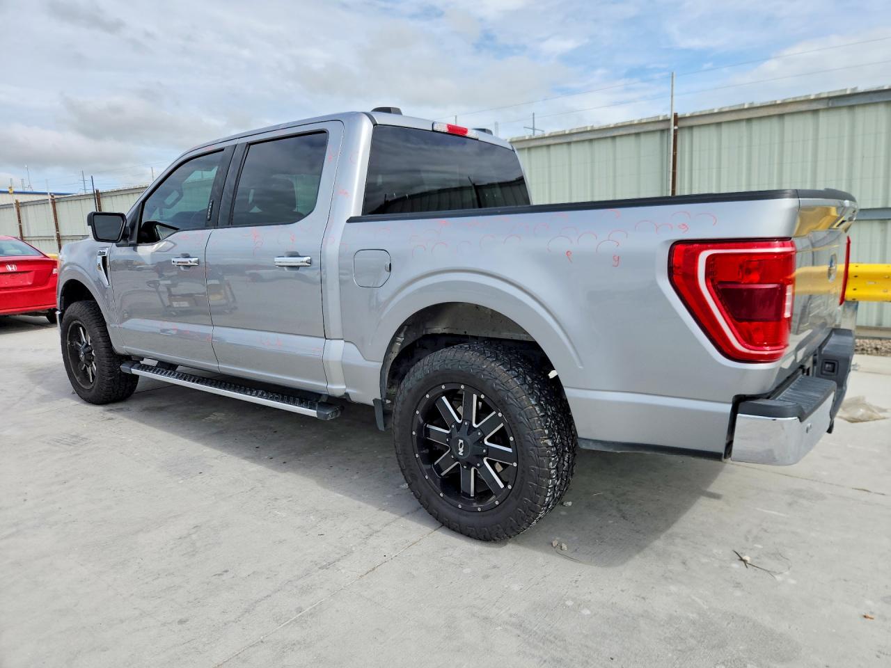 2021 Ford F150 Supercrew Silver vin: 1FTEW1CBXMKD61592