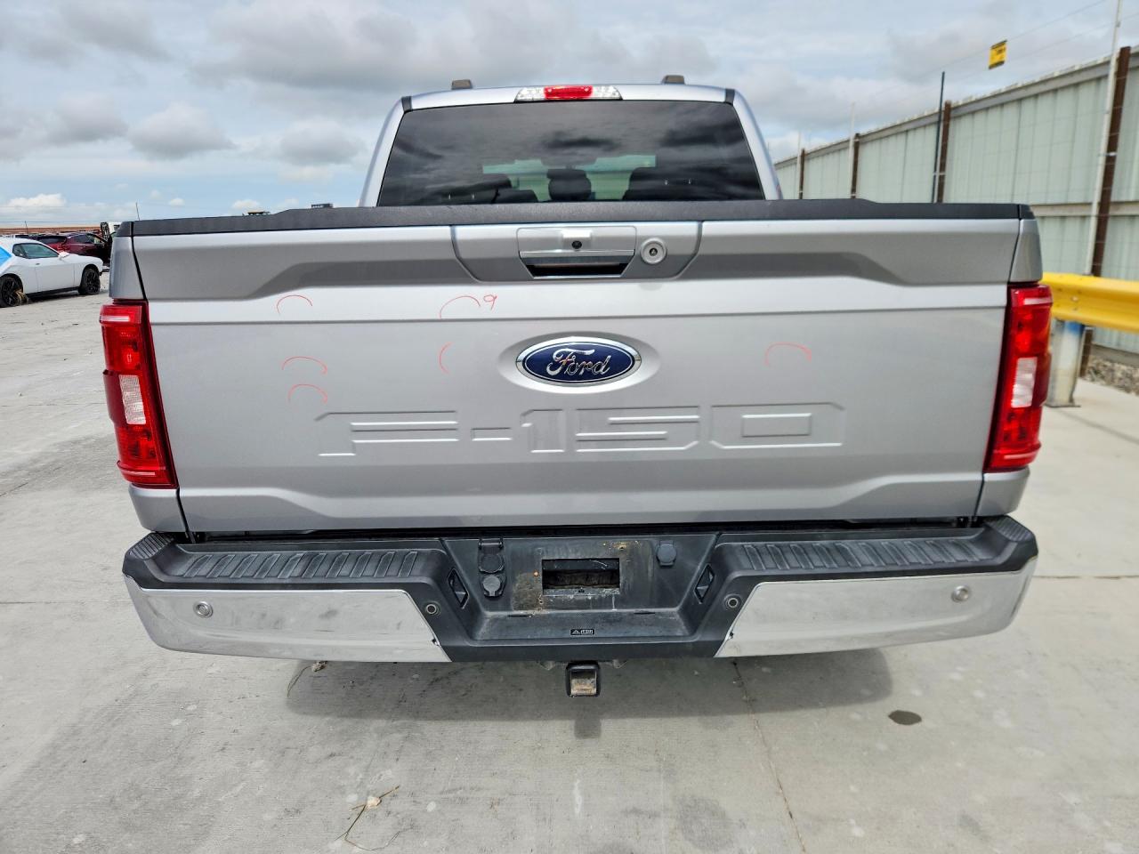 2021 Ford F150 Supercrew Silver vin: 1FTEW1CBXMKD61592