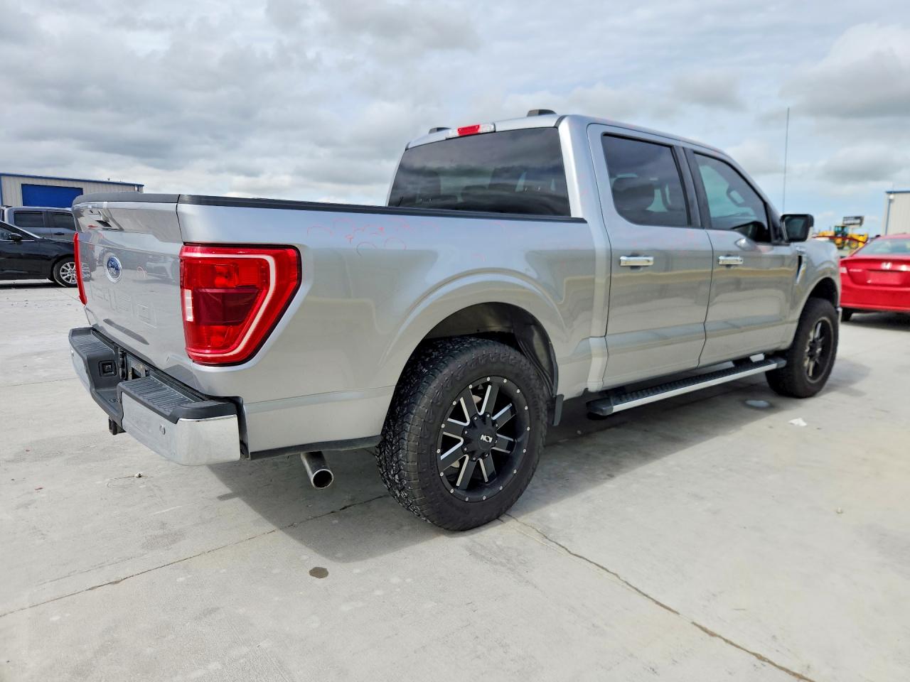 2021 Ford F150 Supercrew Silver vin: 1FTEW1CBXMKD61592