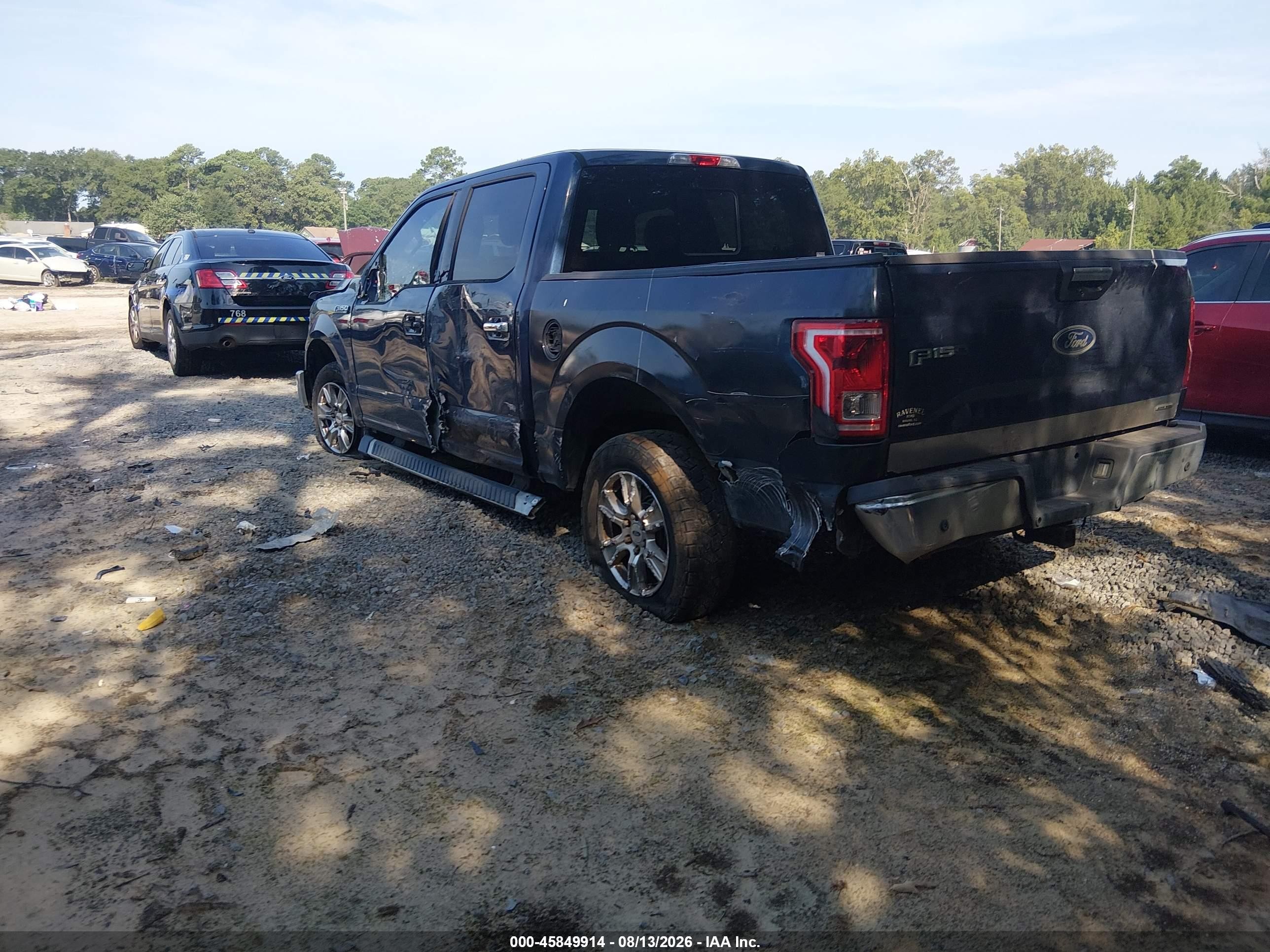 2015 Ford F-150 Xlt Blue vin: 1FTEW1CF0FFA66581