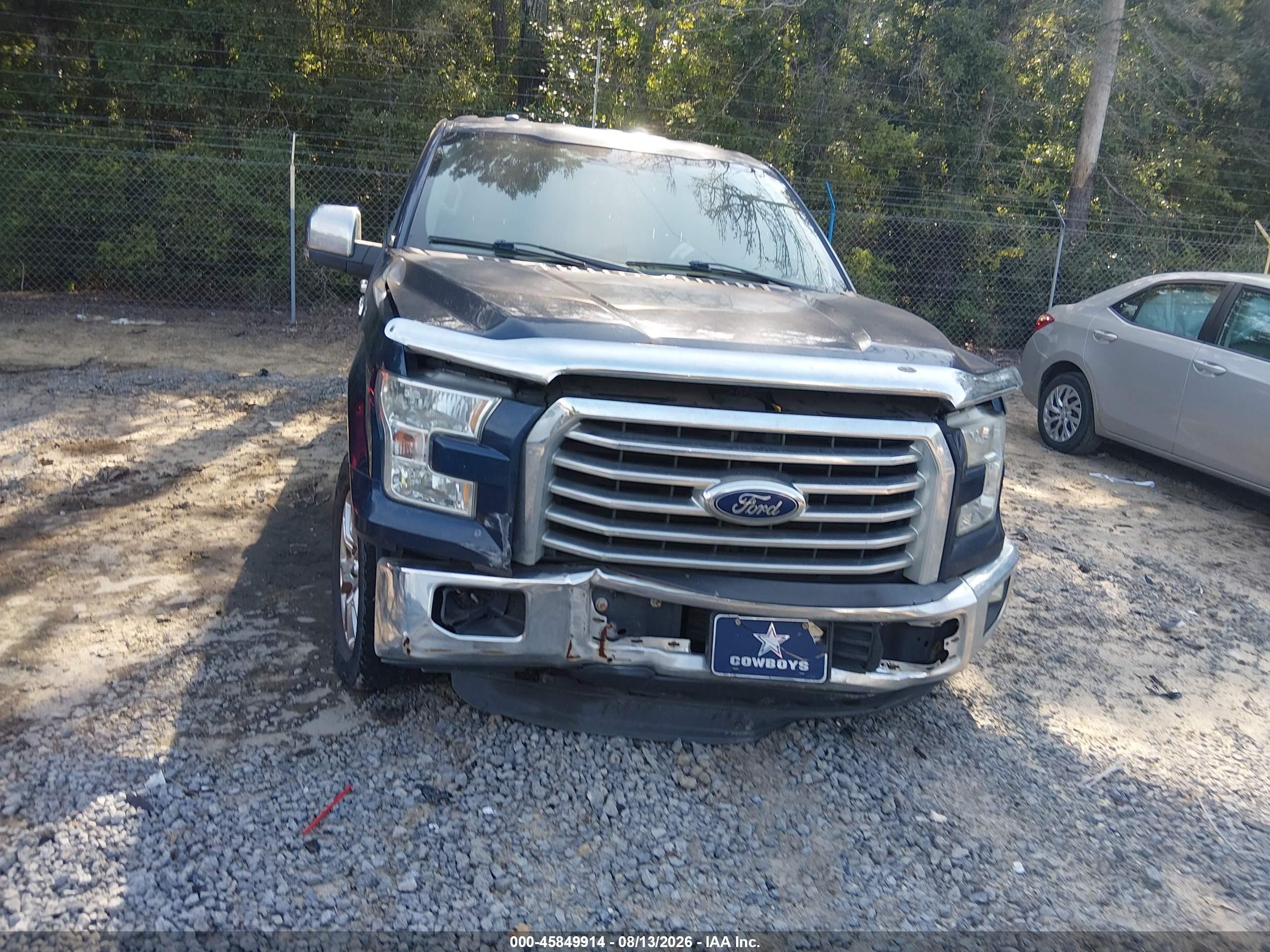 2015 Ford F-150 Xlt Blue vin: 1FTEW1CF0FFA66581