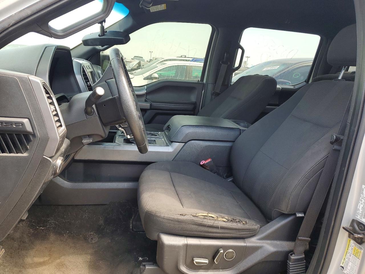 2015 Ford F150 Supercrew Silver vin: 1FTEW1CF0FKD02508