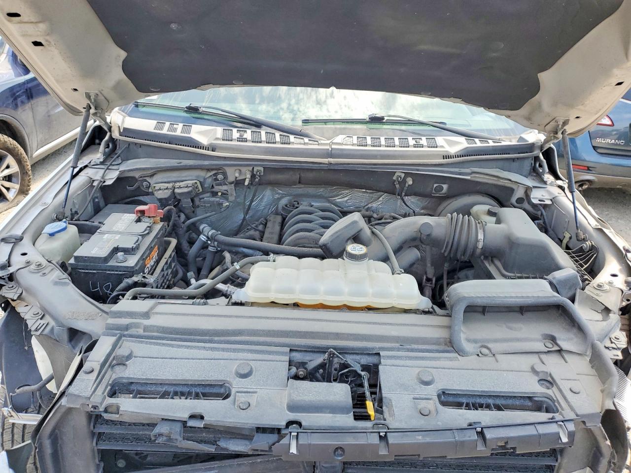 2015 Ford F150 Supercrew Silver vin: 1FTEW1CF0FKD02508