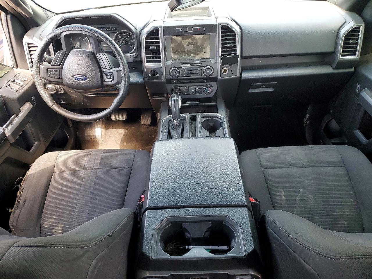 2015 Ford F150 Supercrew Silver vin: 1FTEW1CF0FKD02508