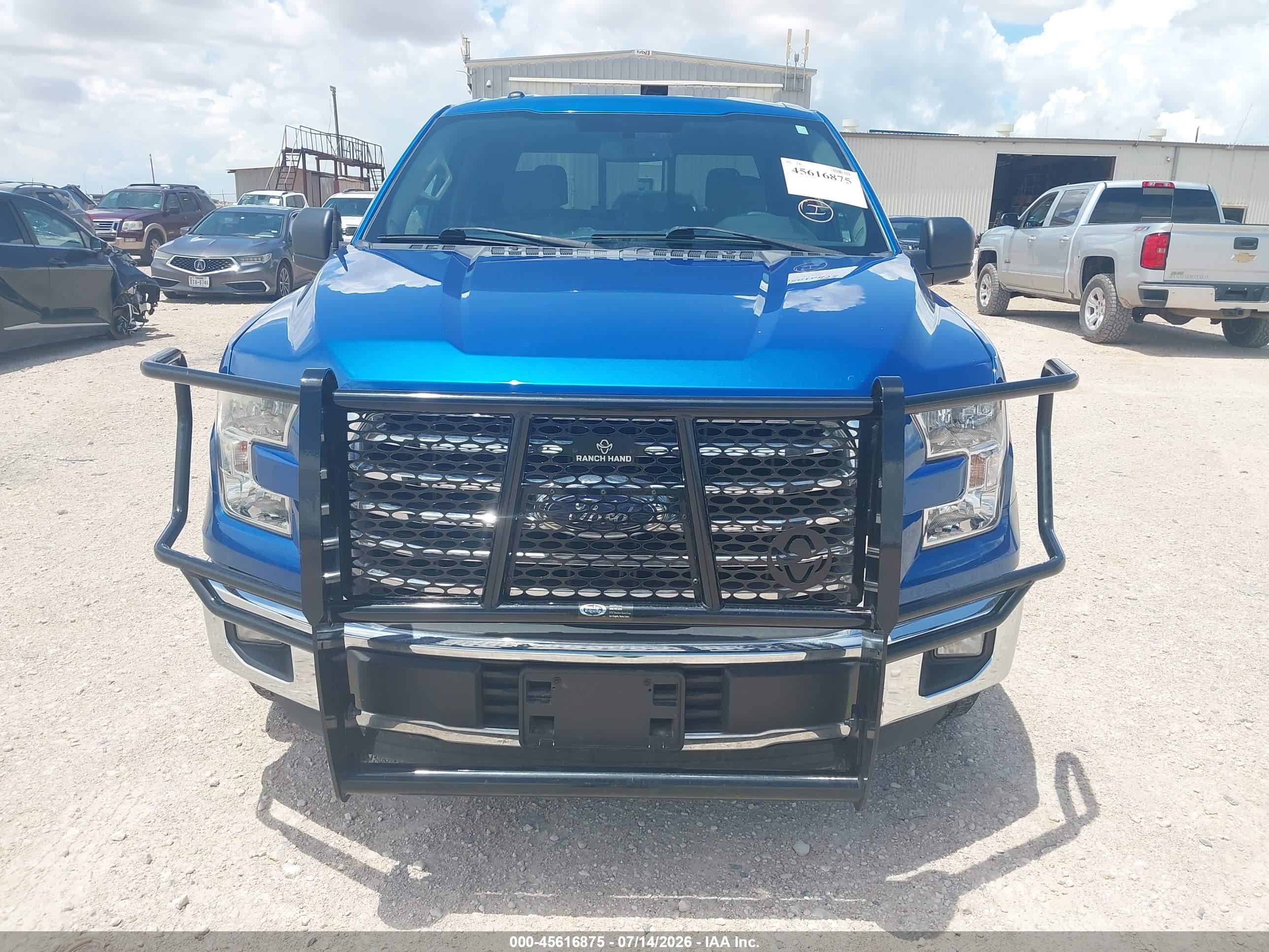 2015 Ford F-150 Xlt Blue vin: 1FTEW1CF0FKE37911