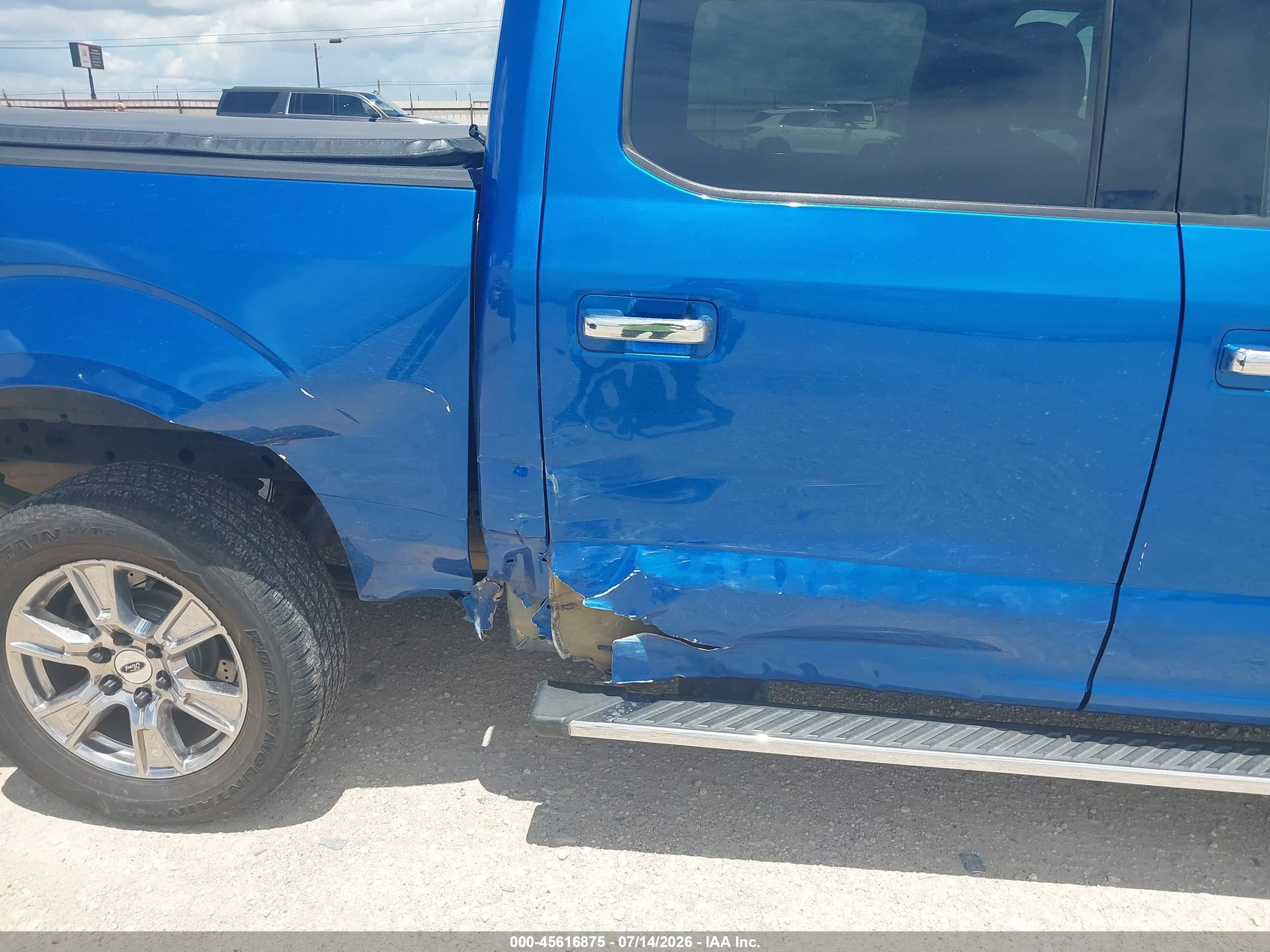 2015 Ford F-150 Xlt Blue vin: 1FTEW1CF0FKE37911