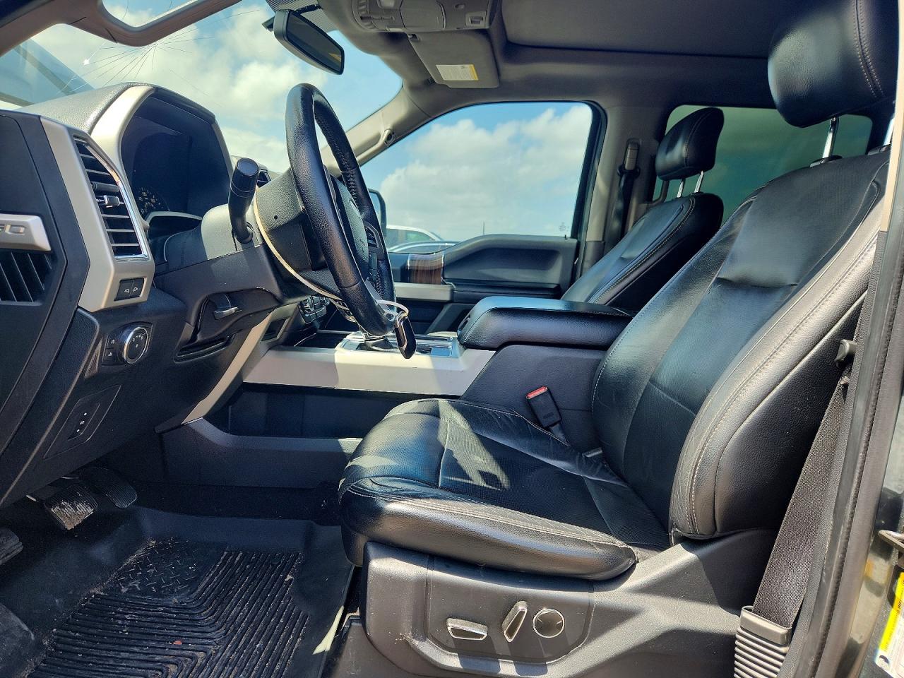 2015 Ford F150 Supercrew Gray vin: 1FTEW1CF0FKF01297