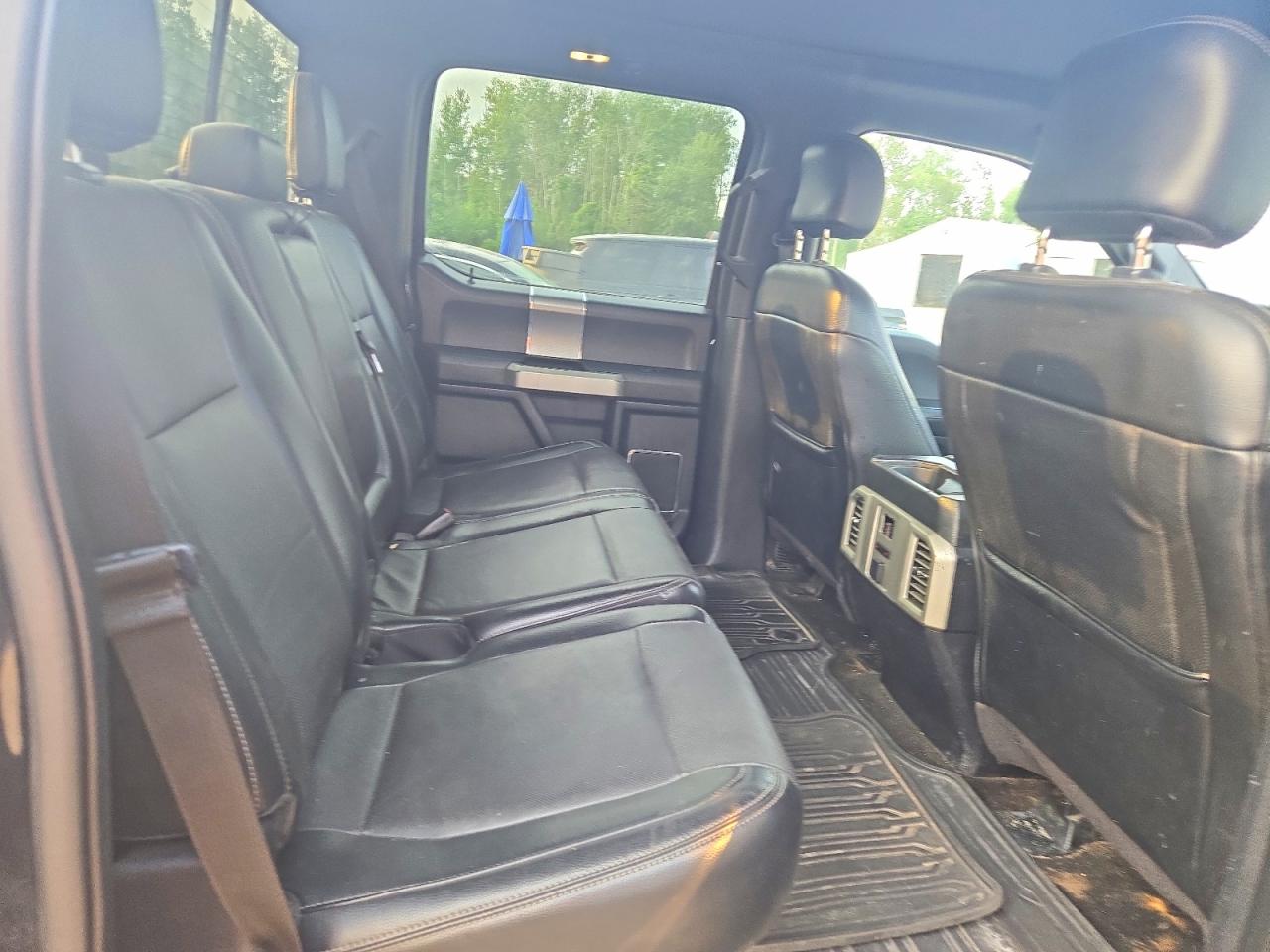 2015 Ford F150 Supercrew Black vin: 1FTEW1CF2FFA76870