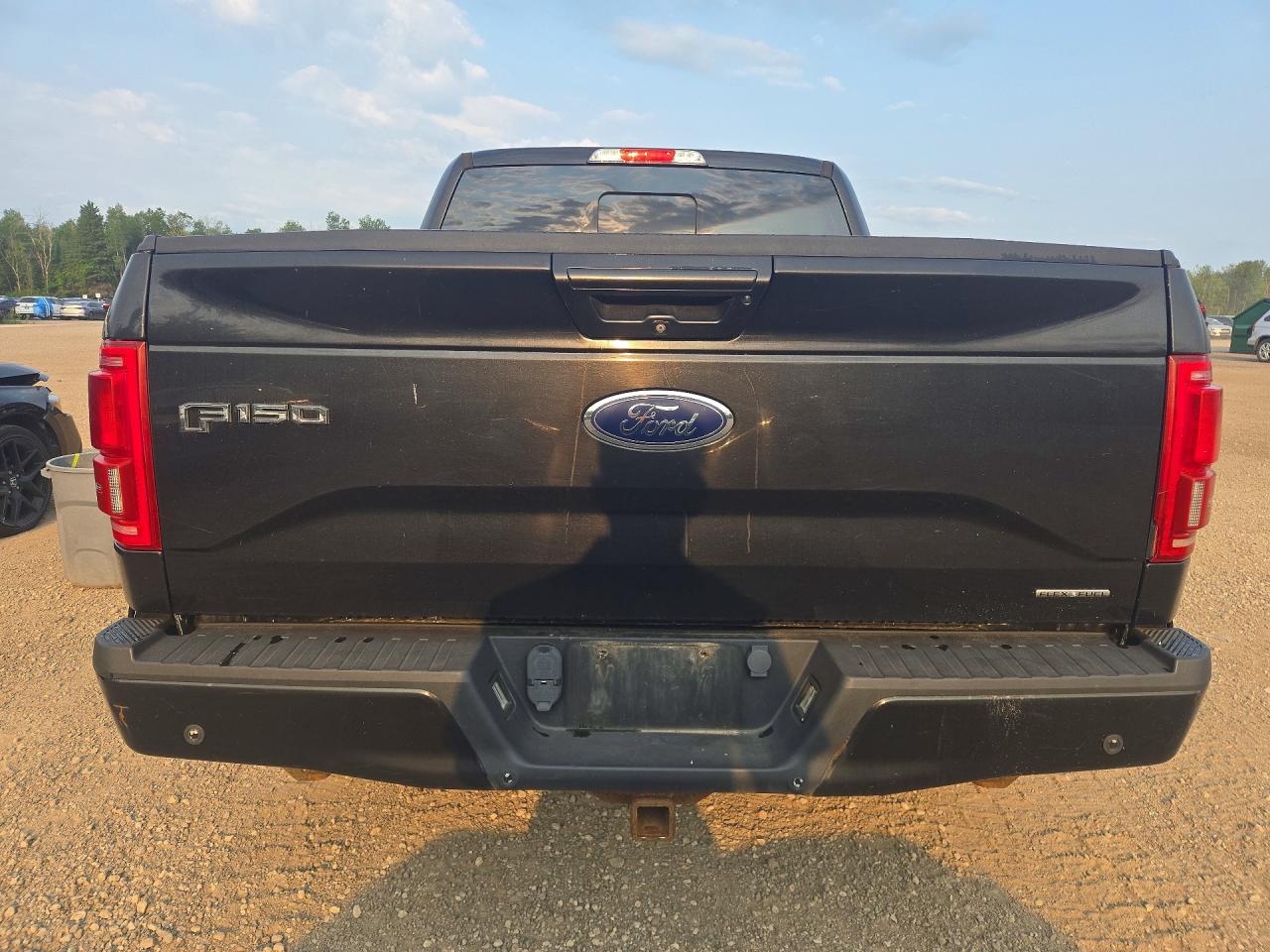 2015 Ford F150 Supercrew Black vin: 1FTEW1CF2FFA76870