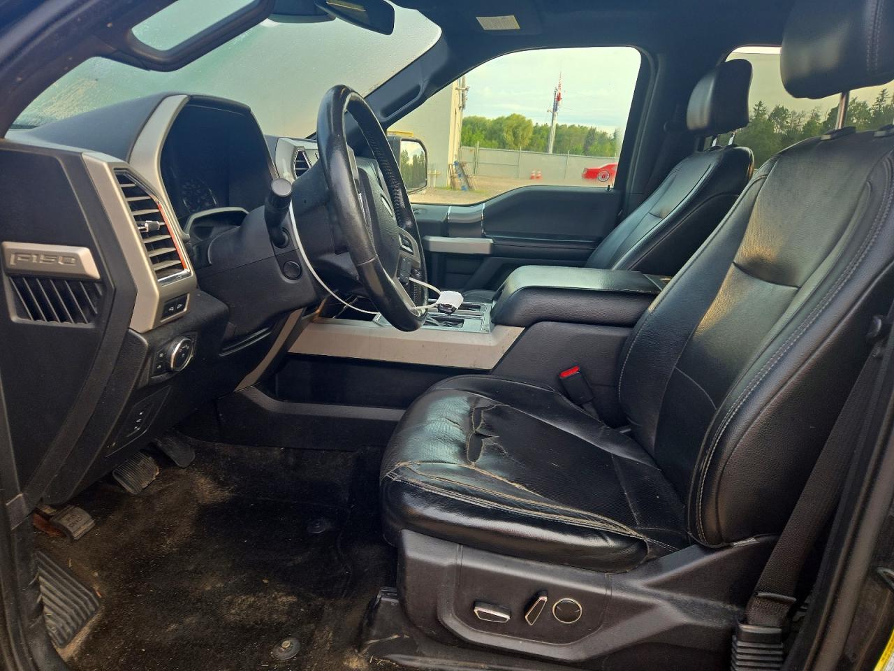 2015 Ford F150 Supercrew Black vin: 1FTEW1CF2FFA76870